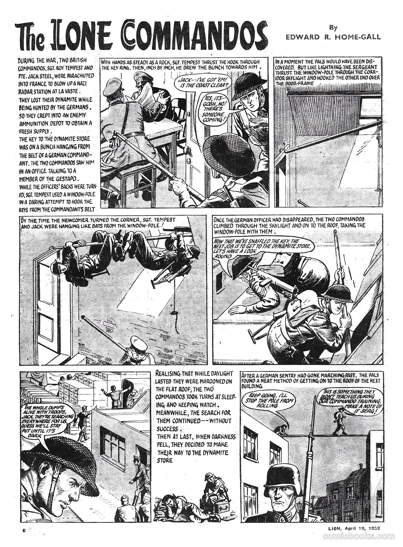 Lion #9 (1952) — page 6 of 20