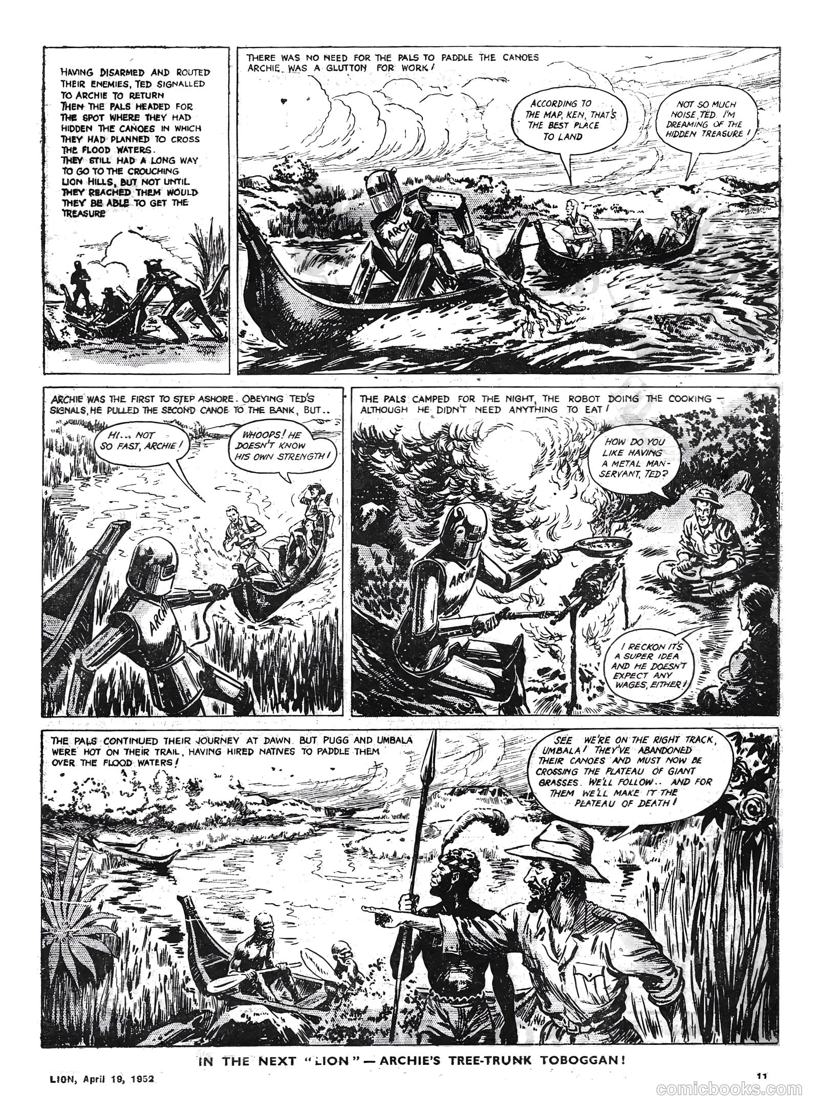 Lion #9 (1952) — page 11 of 20