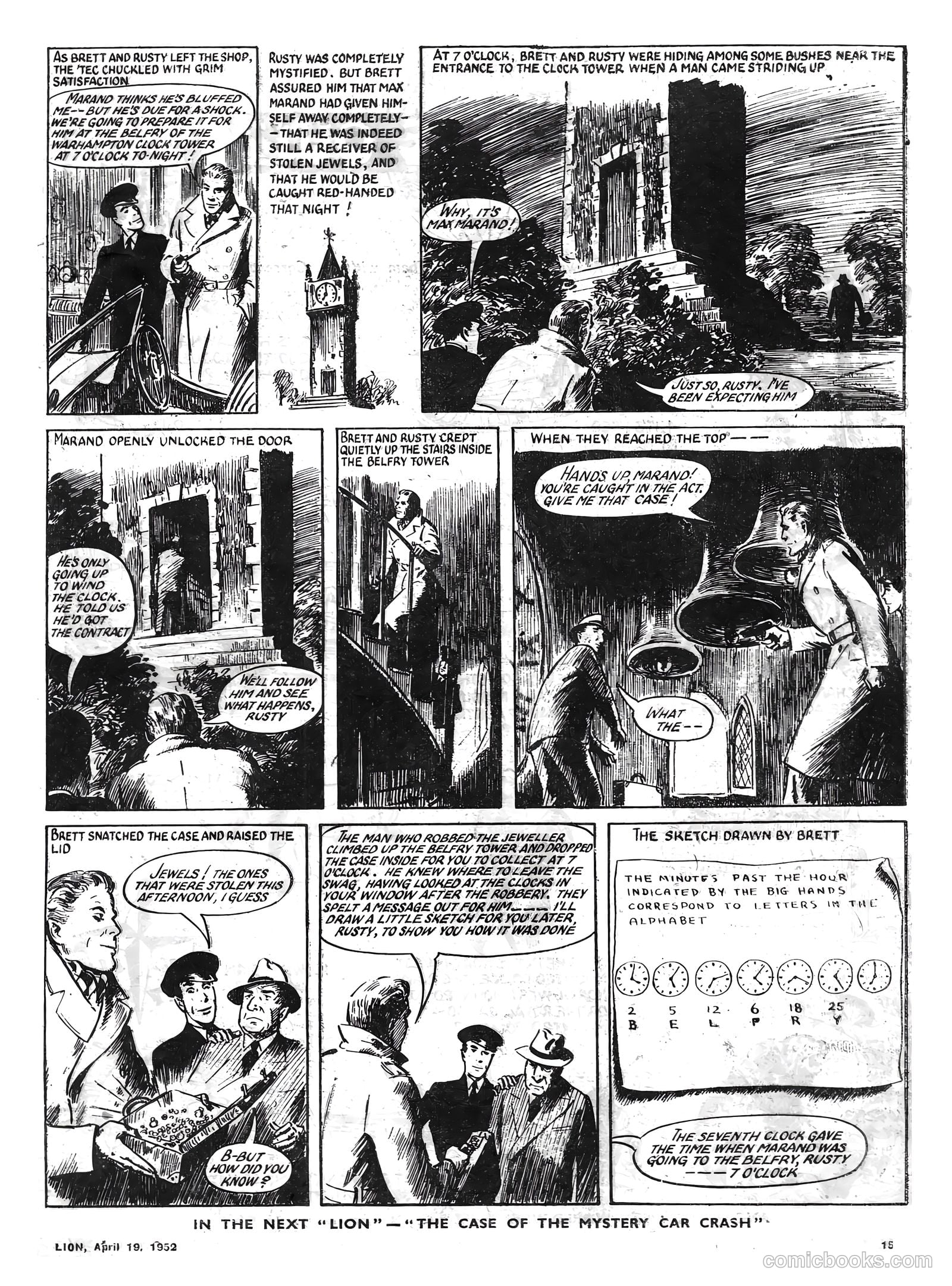 Lion #9 (1952) — page 15 of 20
