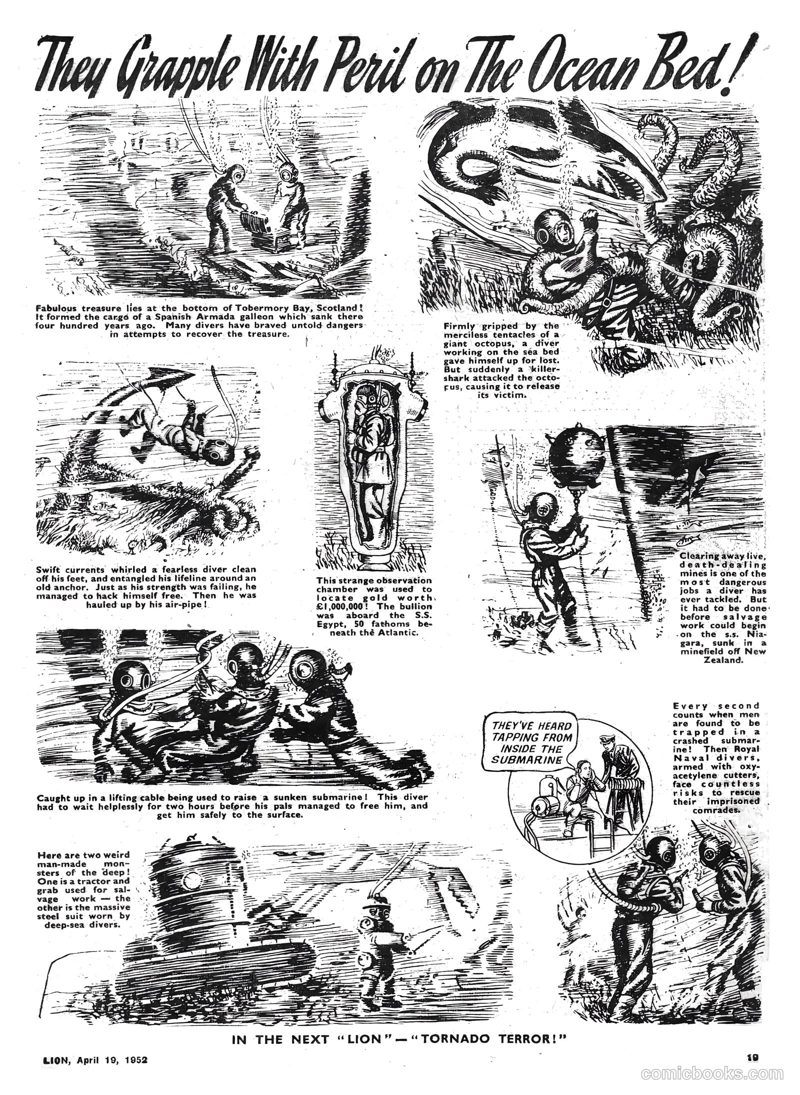 Lion #9 (1952) — page 19 of 20