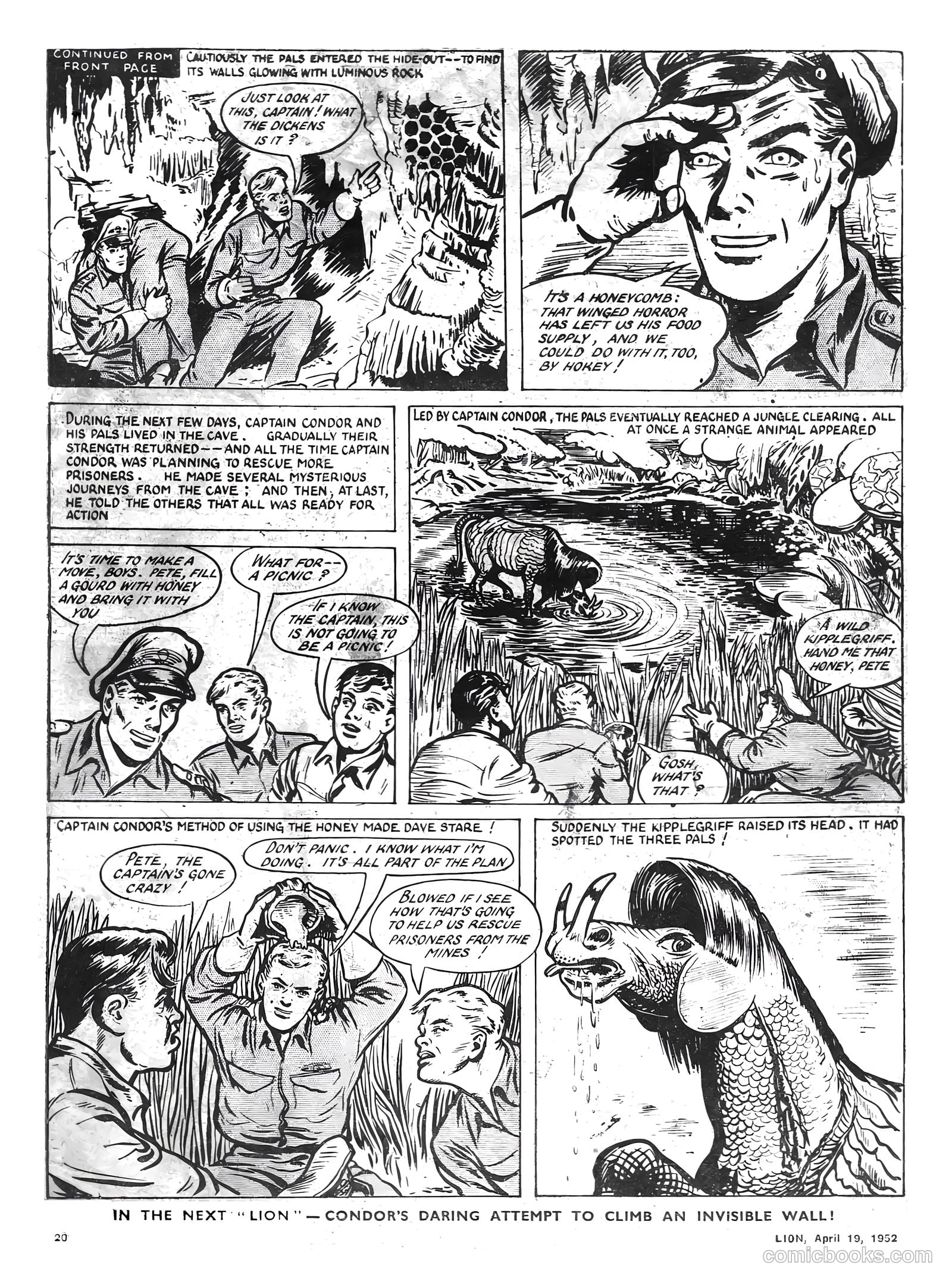 Lion #9 (1952) — page 20 of 20