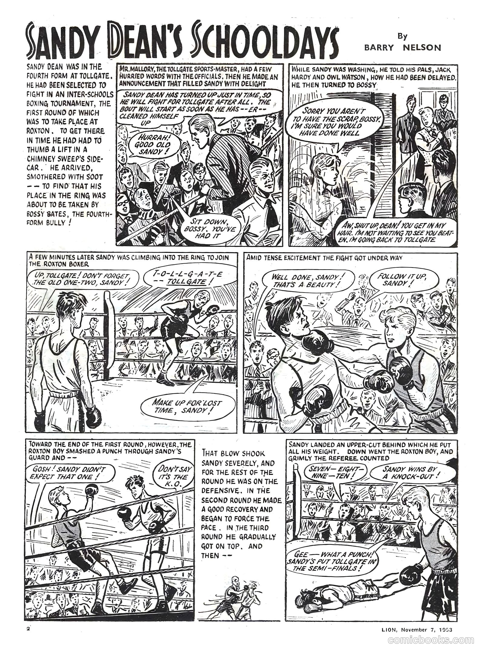 Lion #90 (1953) — page 2 of 20