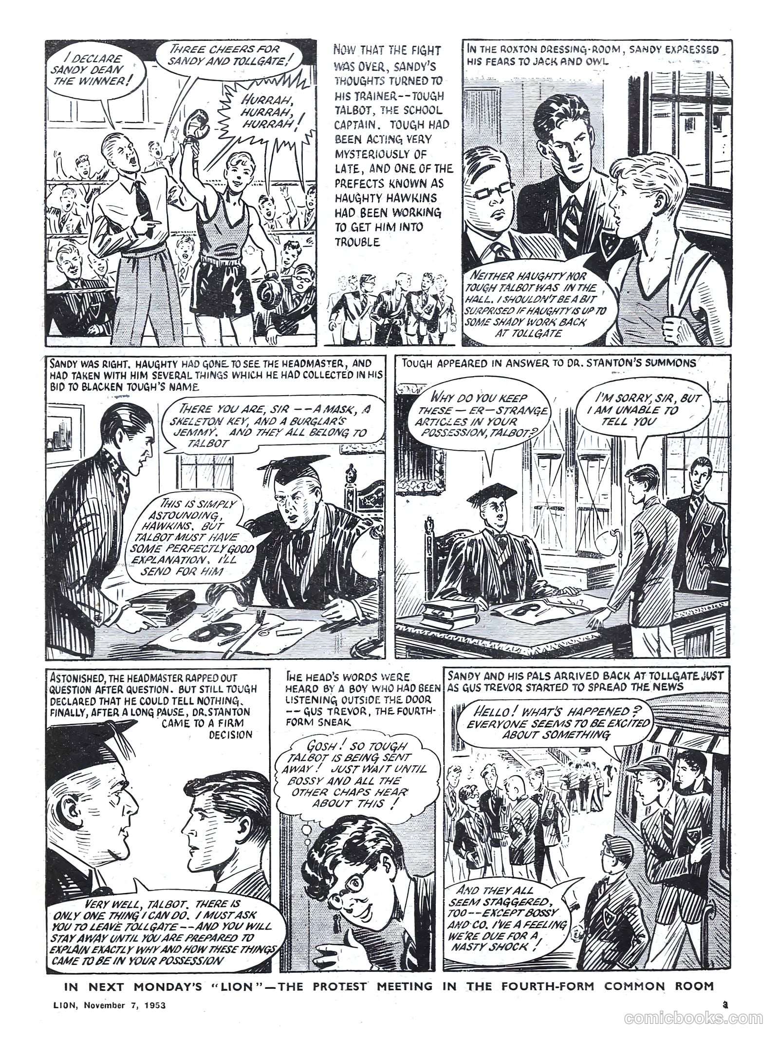 Lion #90 (1953) — page 3 of 20