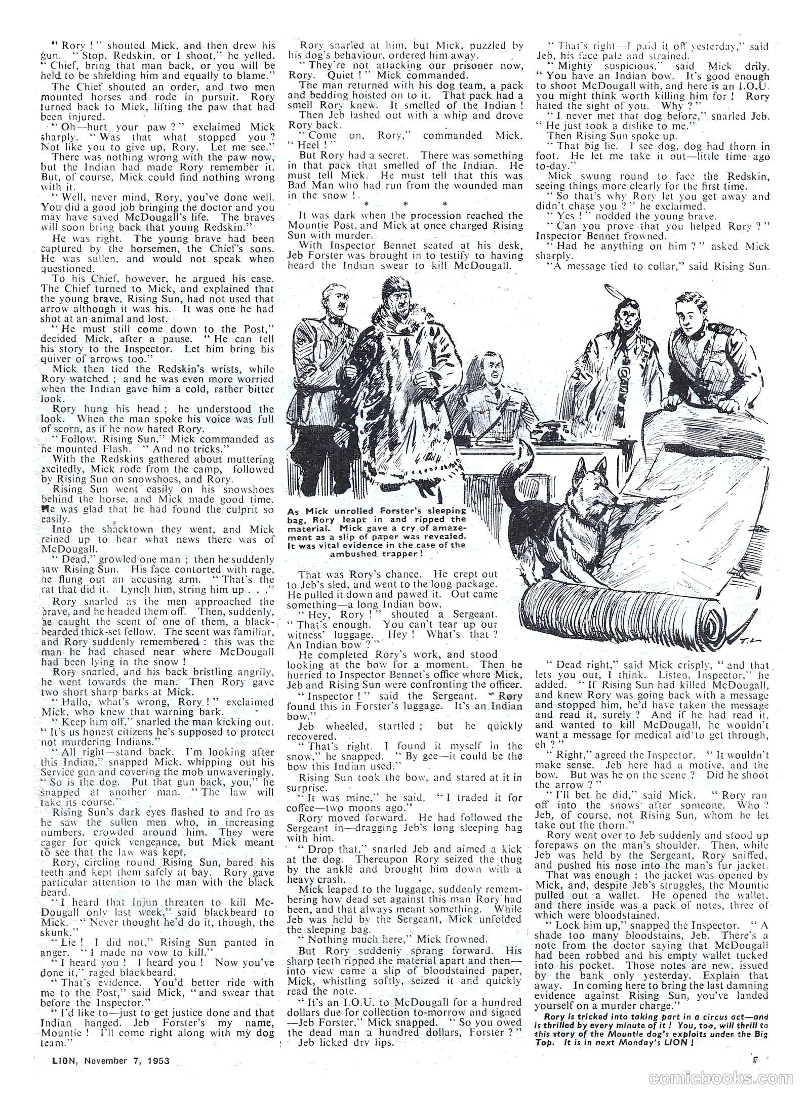 Lion #90 (1953) — page 5 of 20