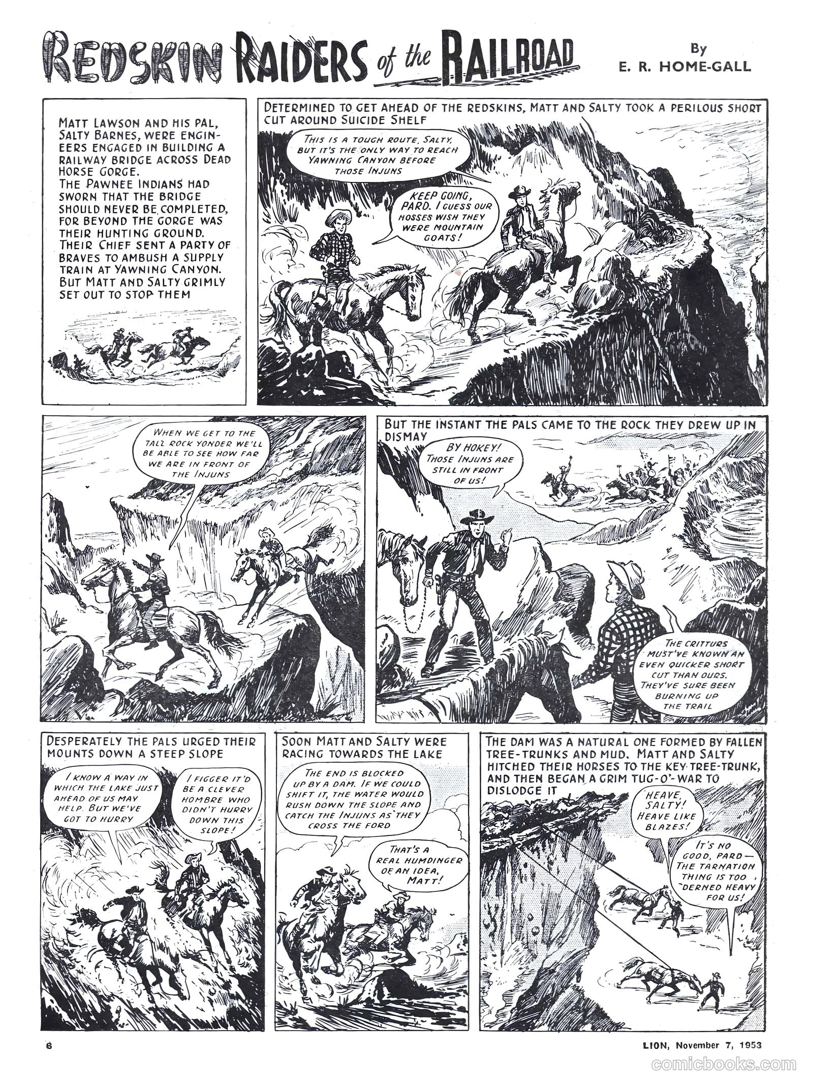 Lion #90 (1953) — page 6 of 20