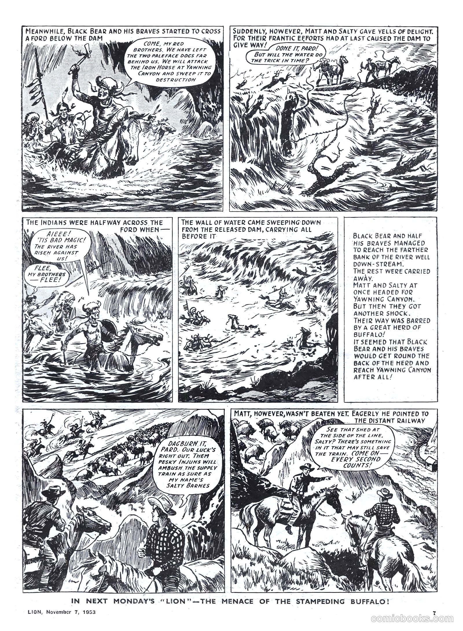 Lion #90 (1953) — page 7 of 20