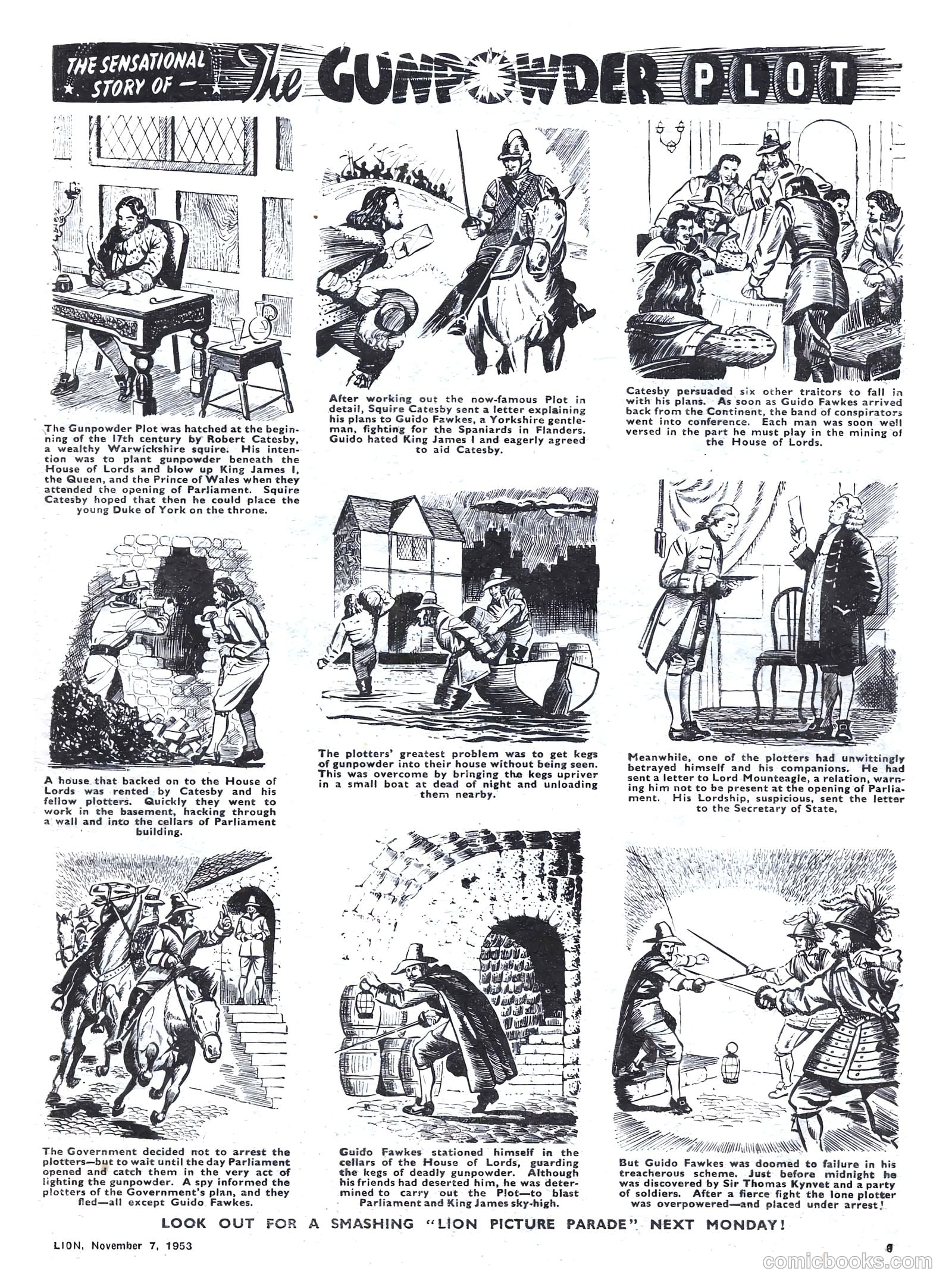 Lion #90 (1953) — page 9 of 20