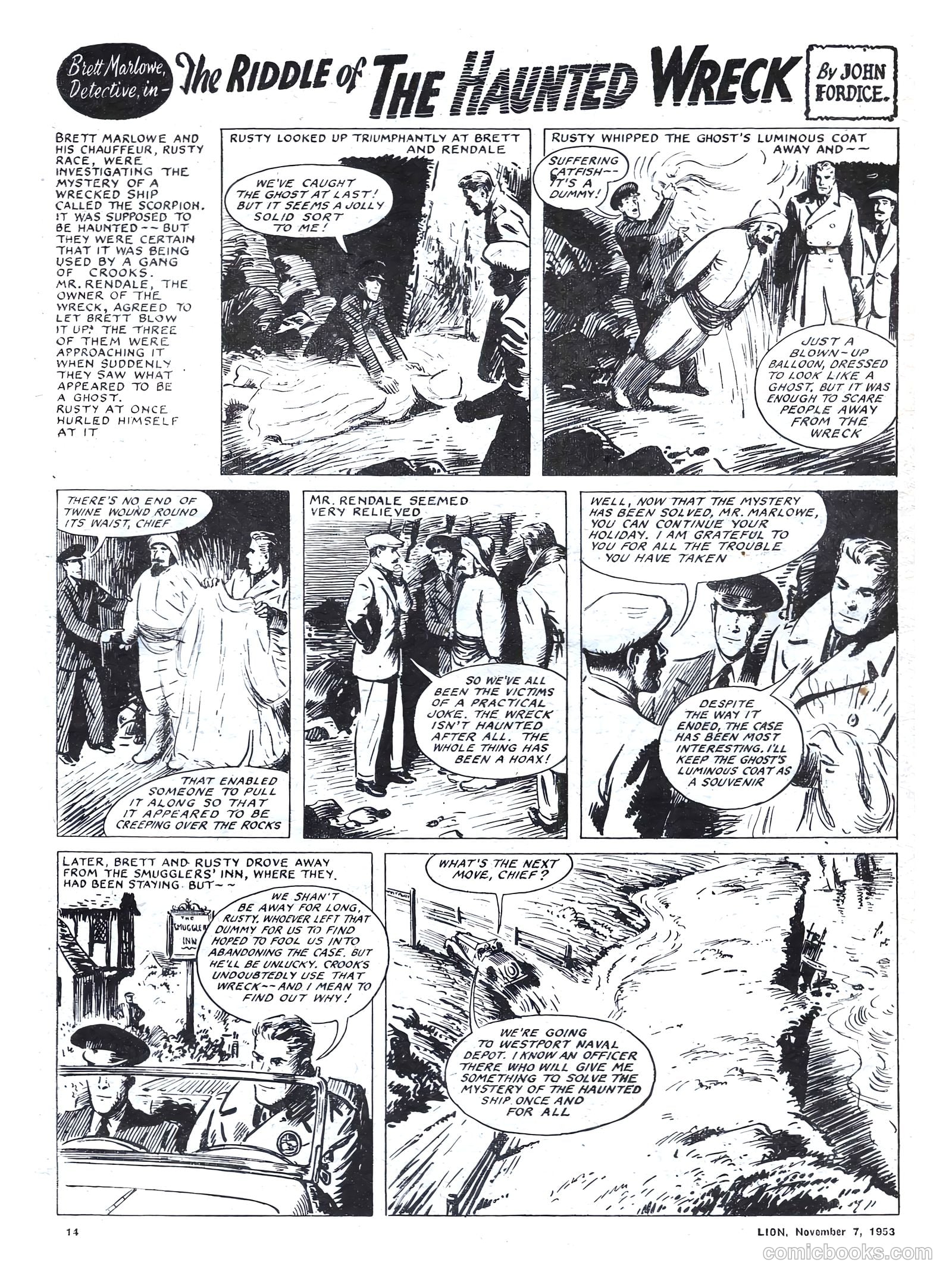Lion #90 (1953) — page 14 of 20