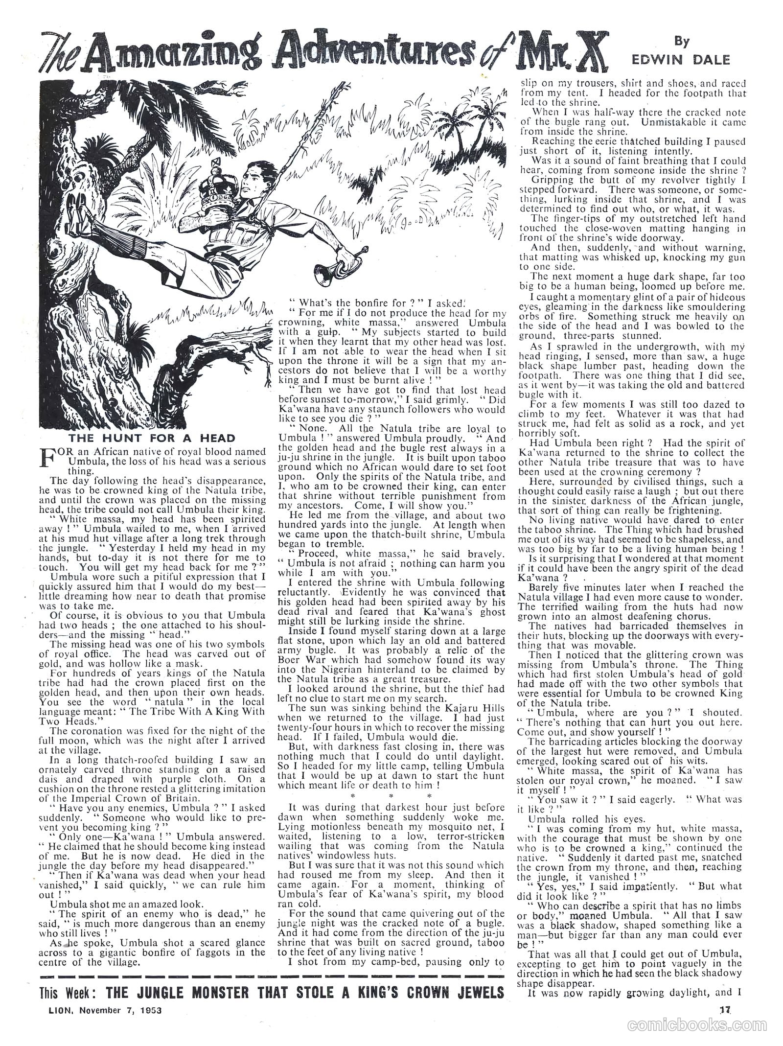 Lion #90 (1953) — page 17 of 20