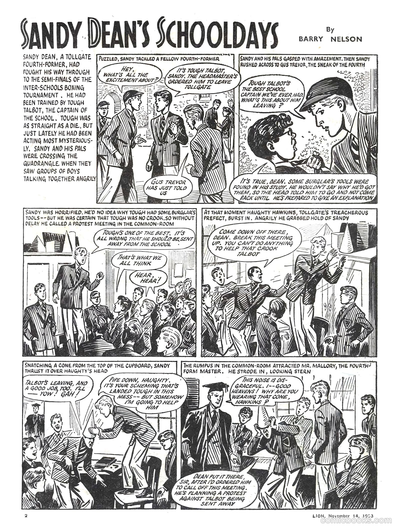 Lion #91 (1953) — page 2 of 20