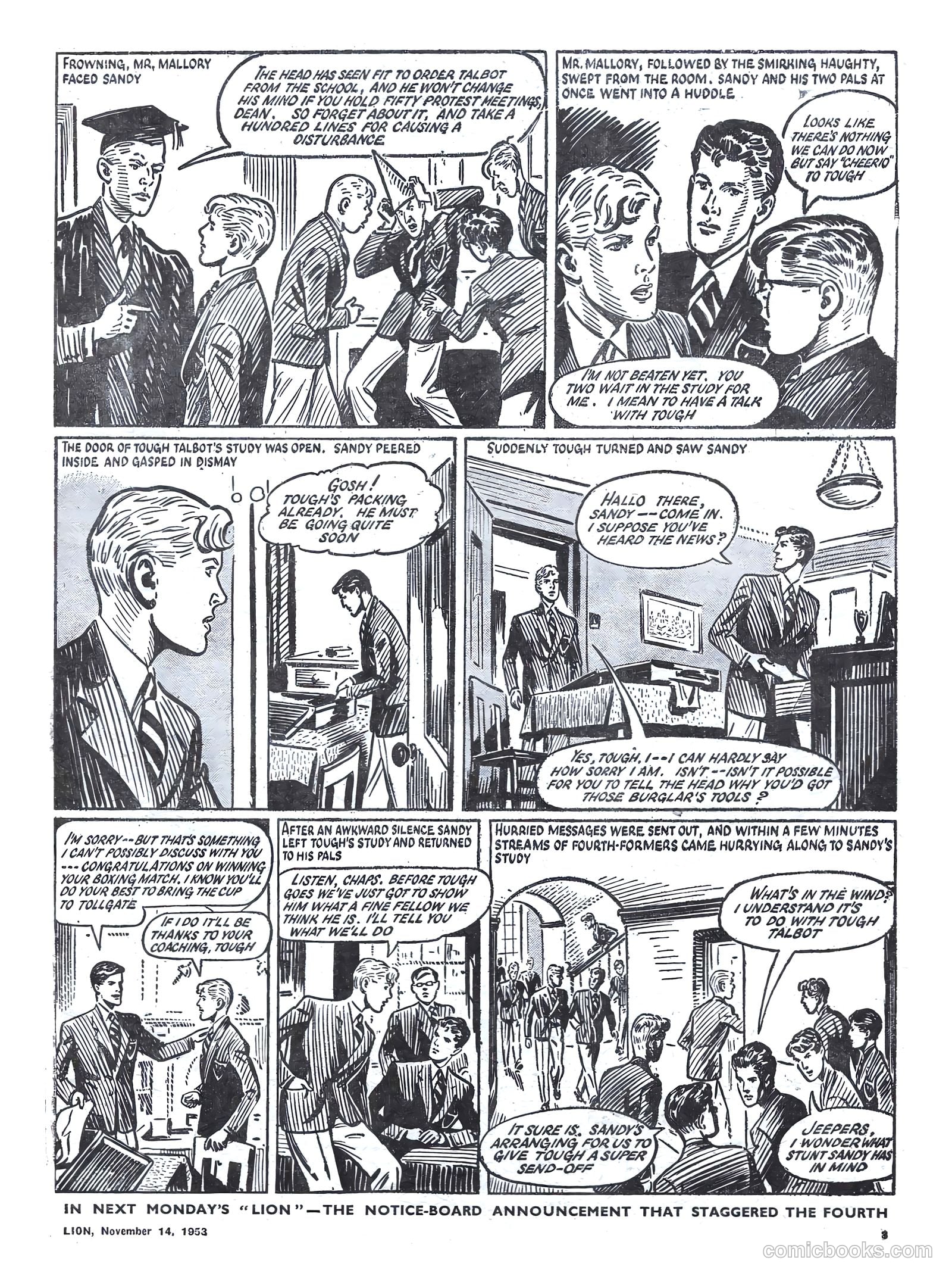 Lion #91 (1953) — page 3 of 20