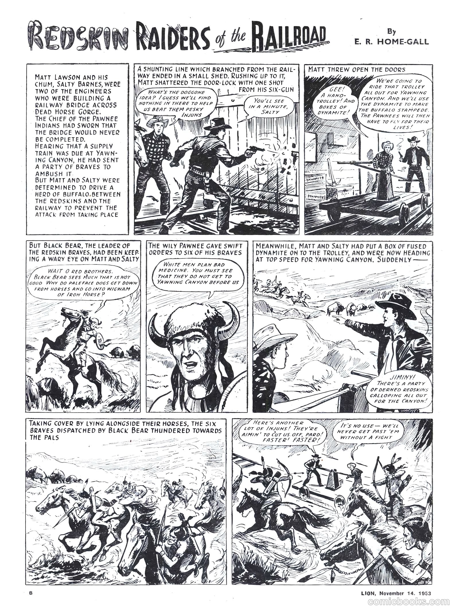 Lion #91 (1953) — page 6 of 20
