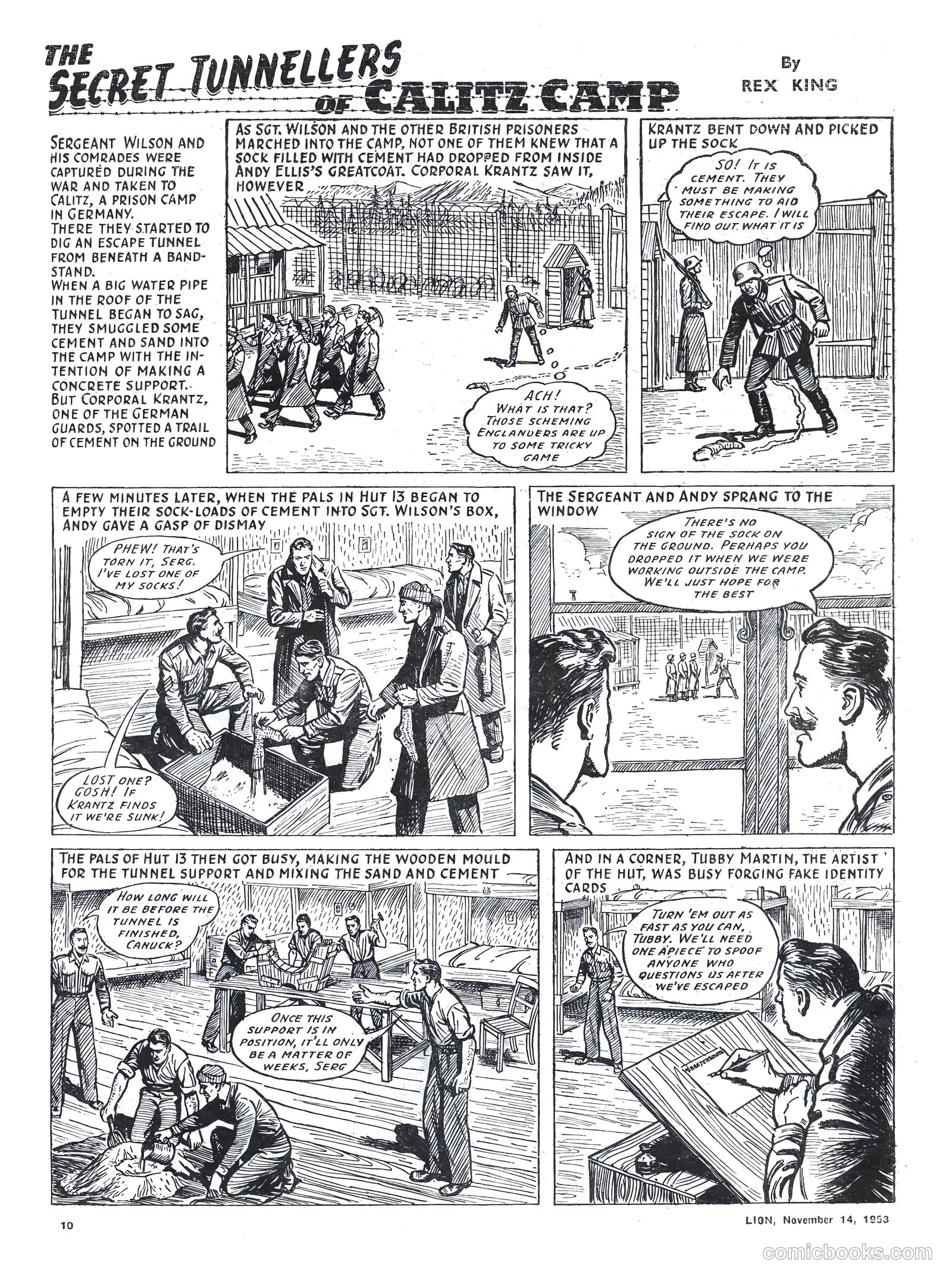 Lion #91 (1953) — page 10 of 20