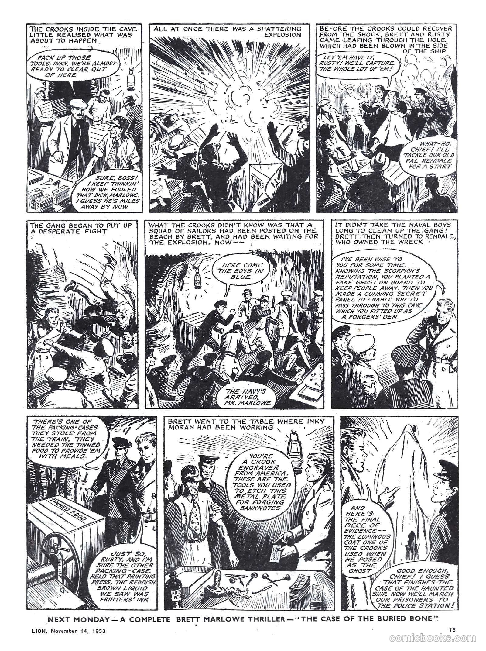 Lion #91 (1953) — page 15 of 20