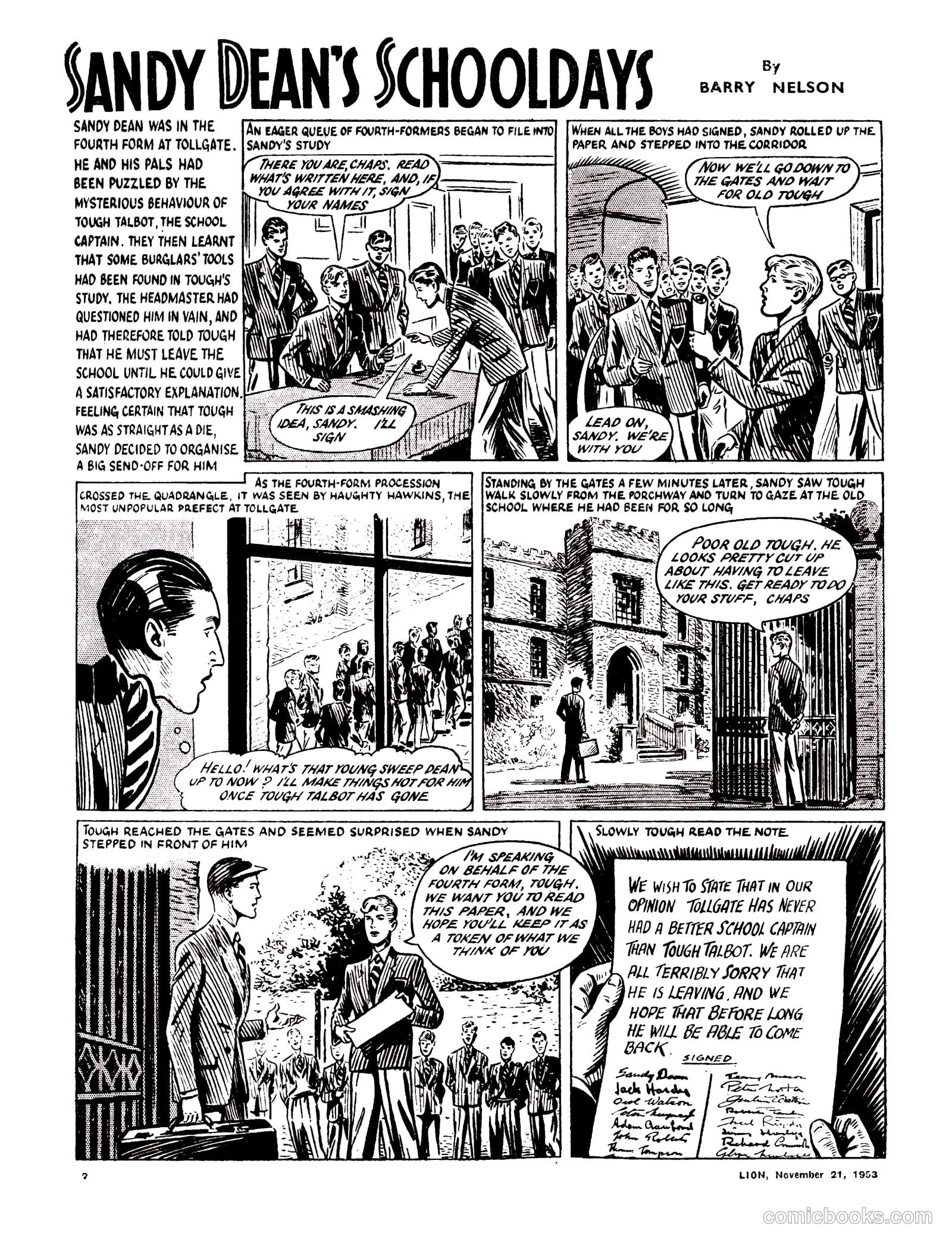 Lion #92 (1953) — page 2 of 20