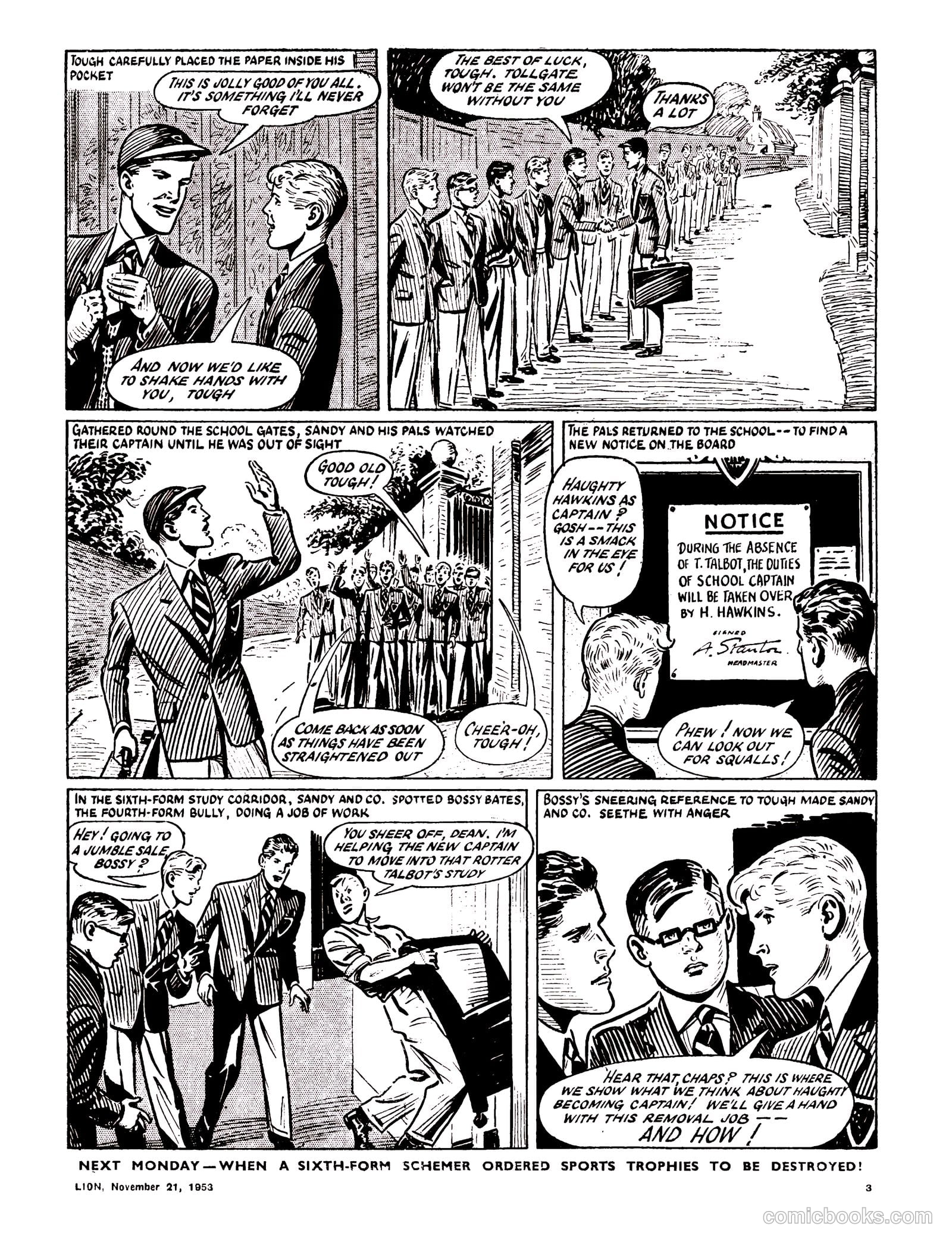 Lion #92 (1953) — page 3 of 20