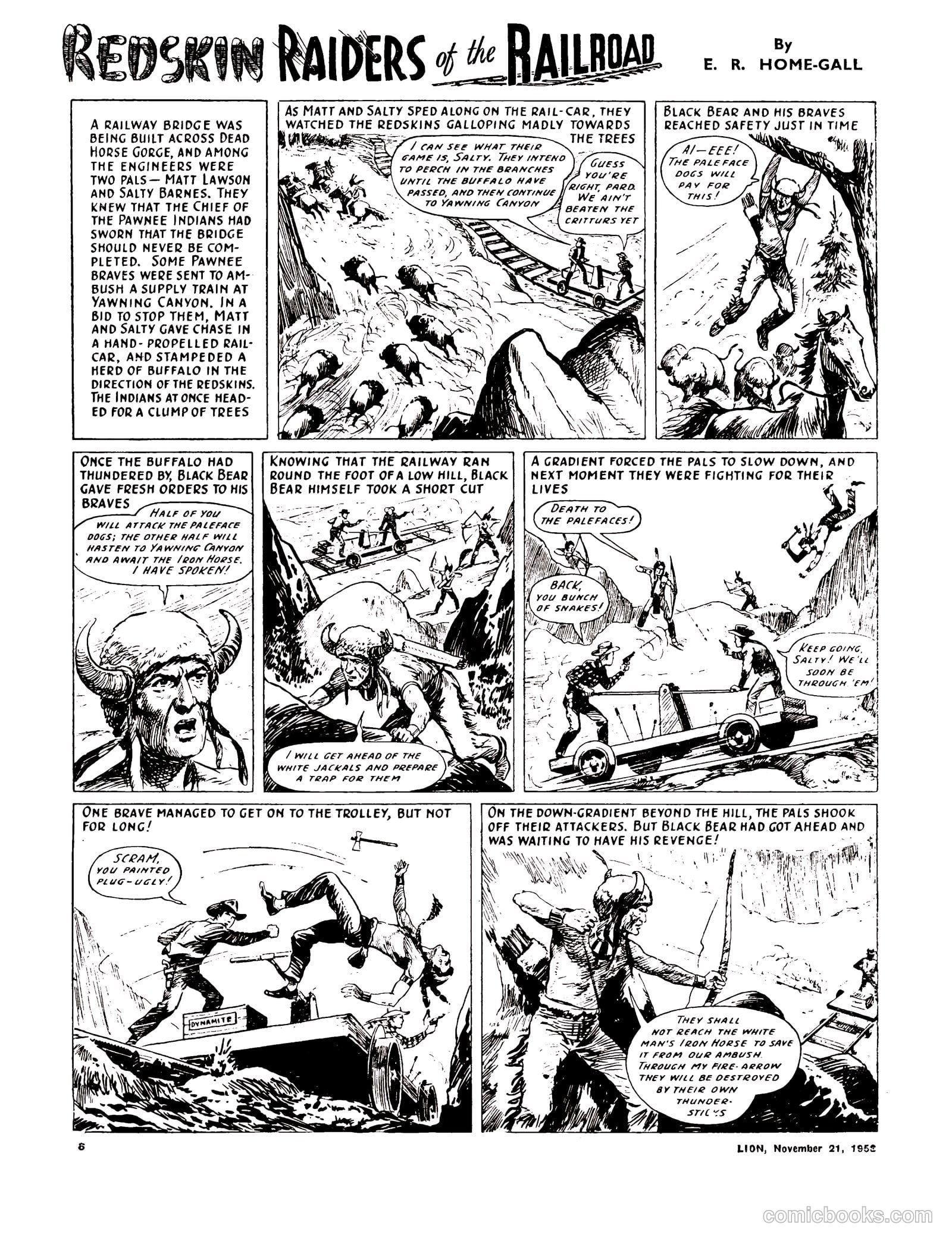 Lion #92 (1953) — page 6 of 20