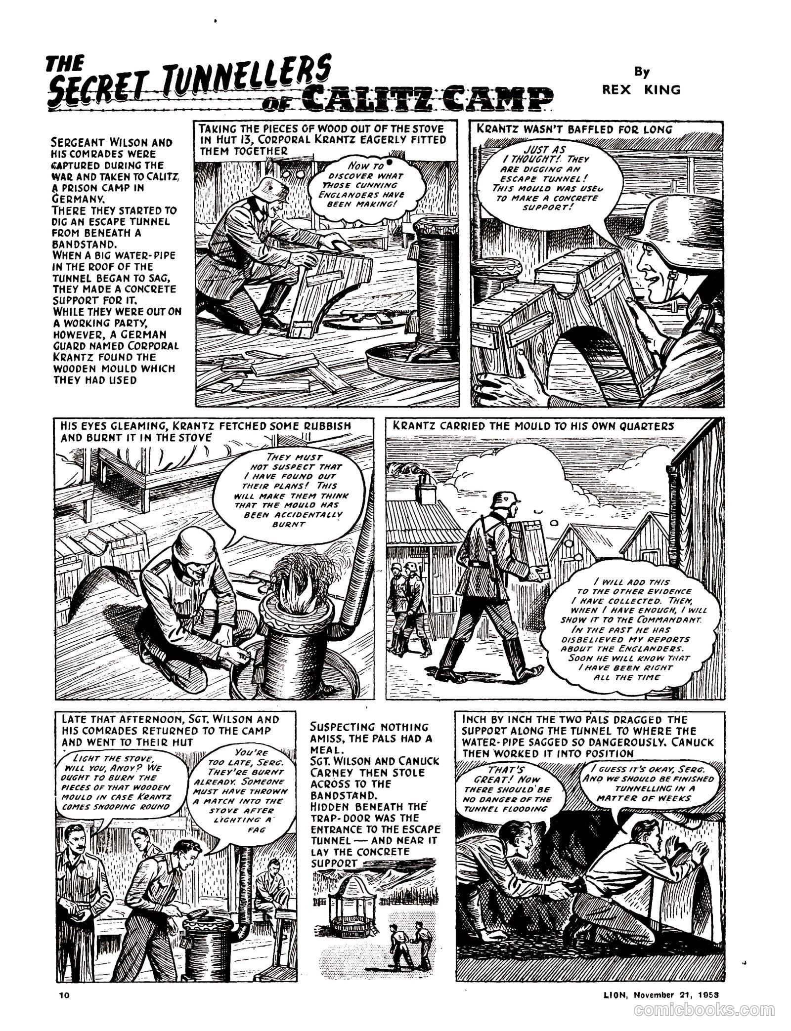 Lion #92 (1953) — page 10 of 20