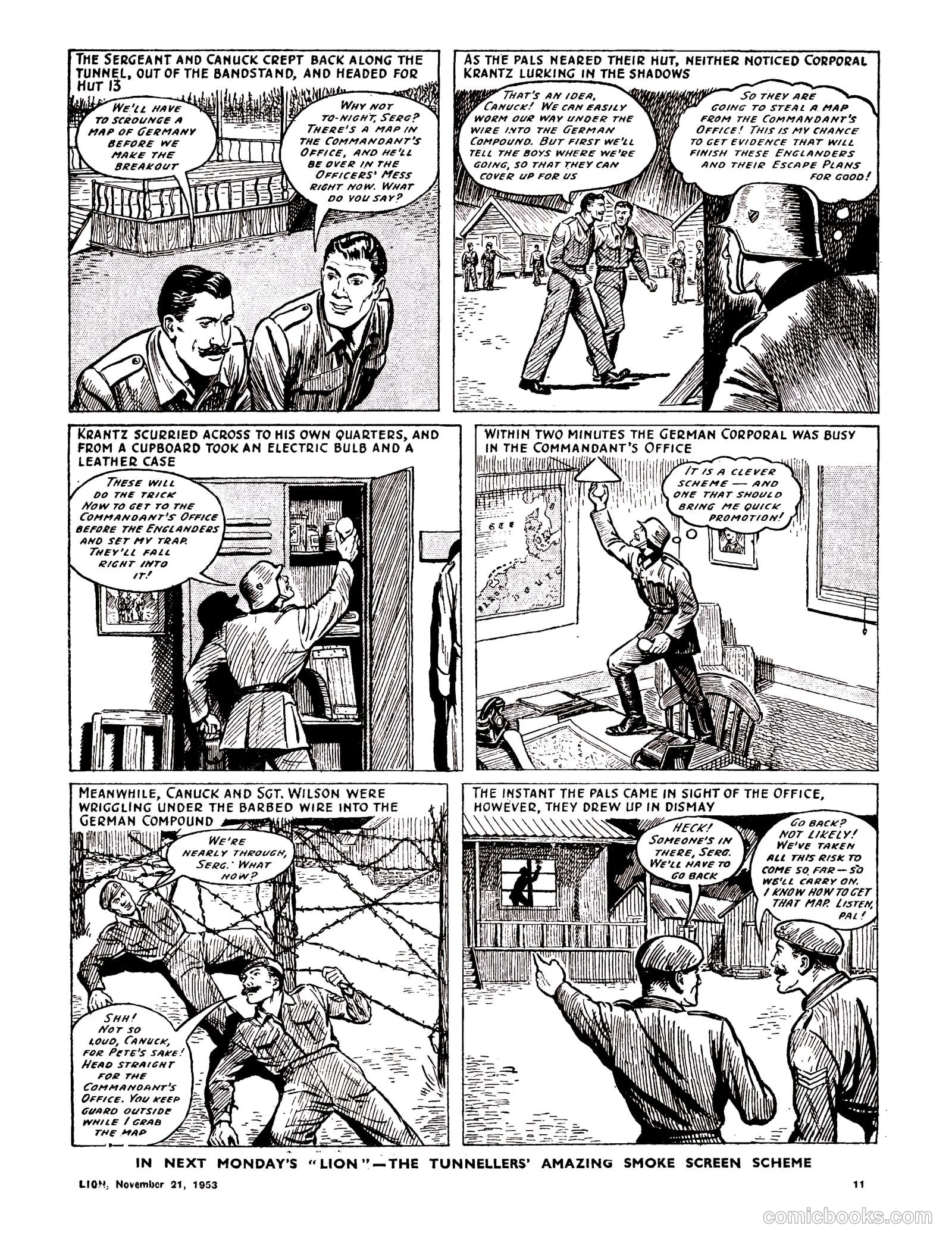 Lion #92 (1953) — page 11 of 20