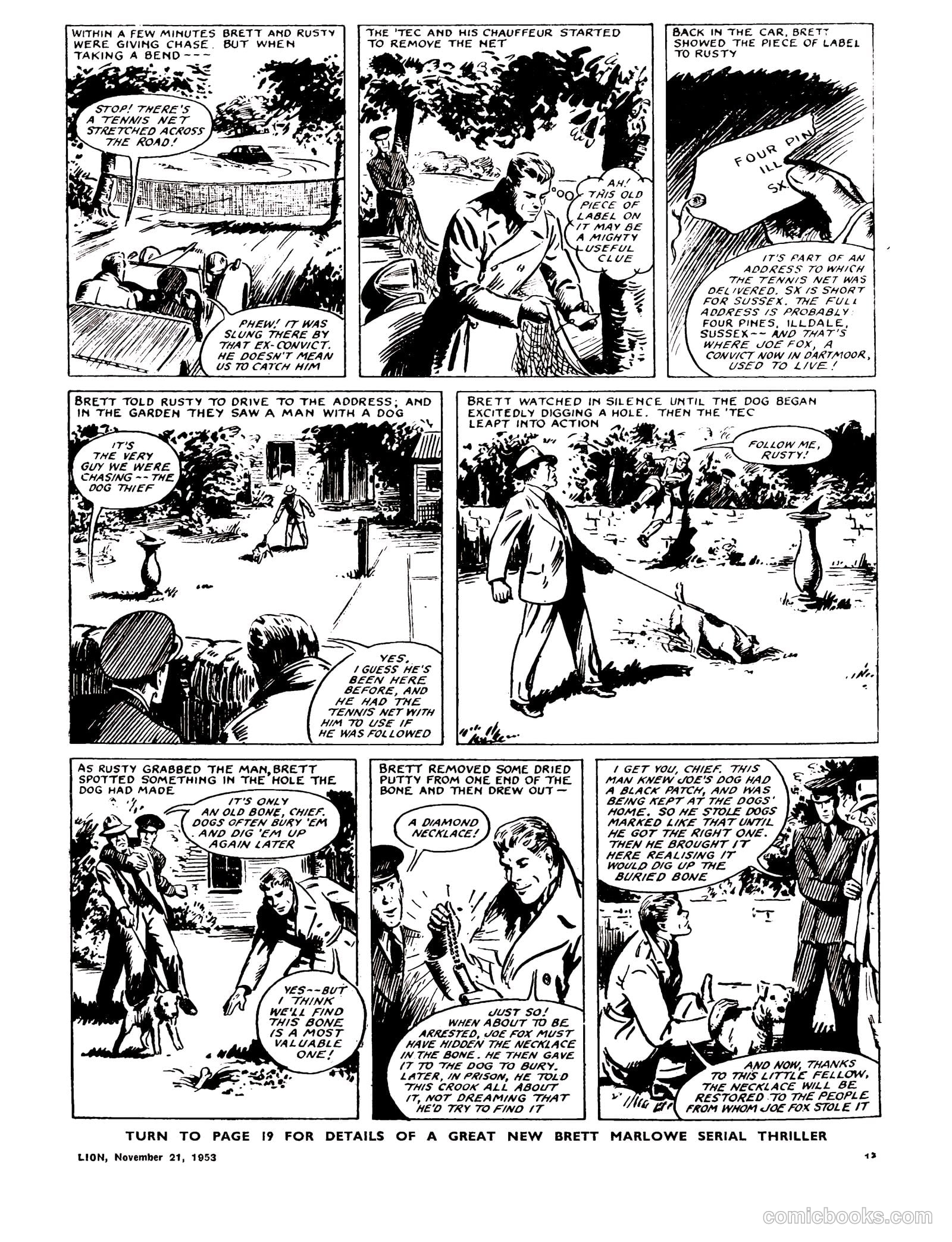 Lion #92 (1953) — page 15 of 20