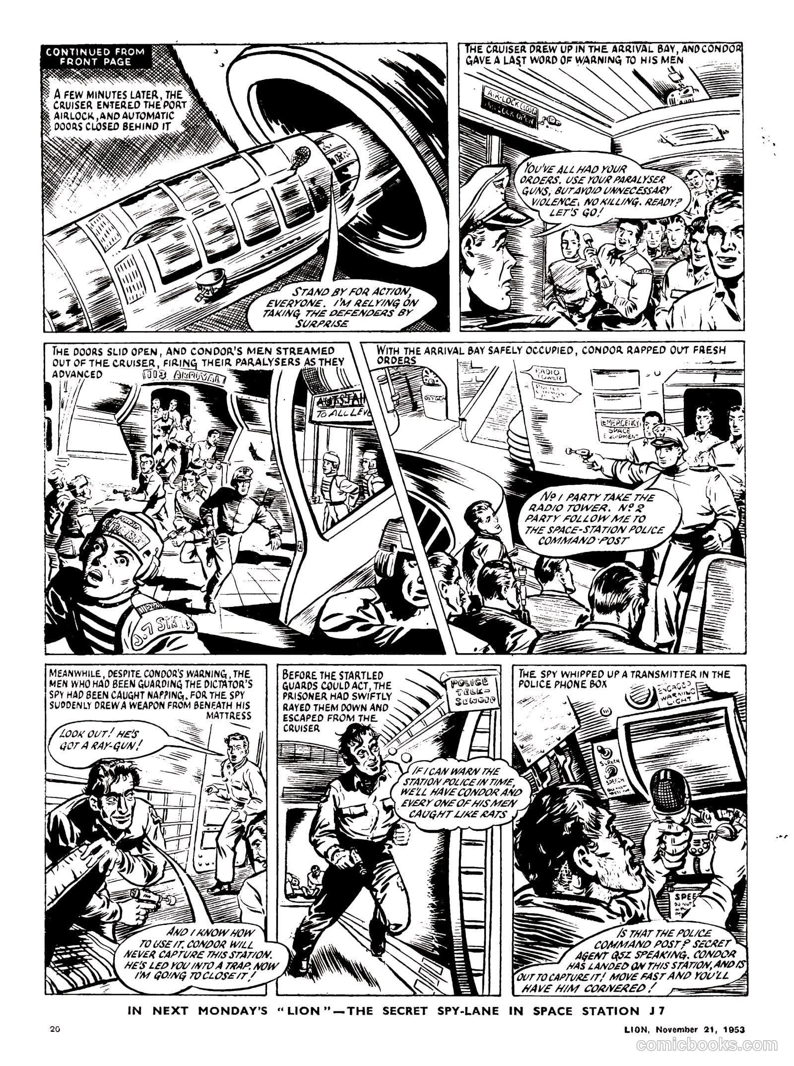 Lion #92 (1953) — page 20 of 20