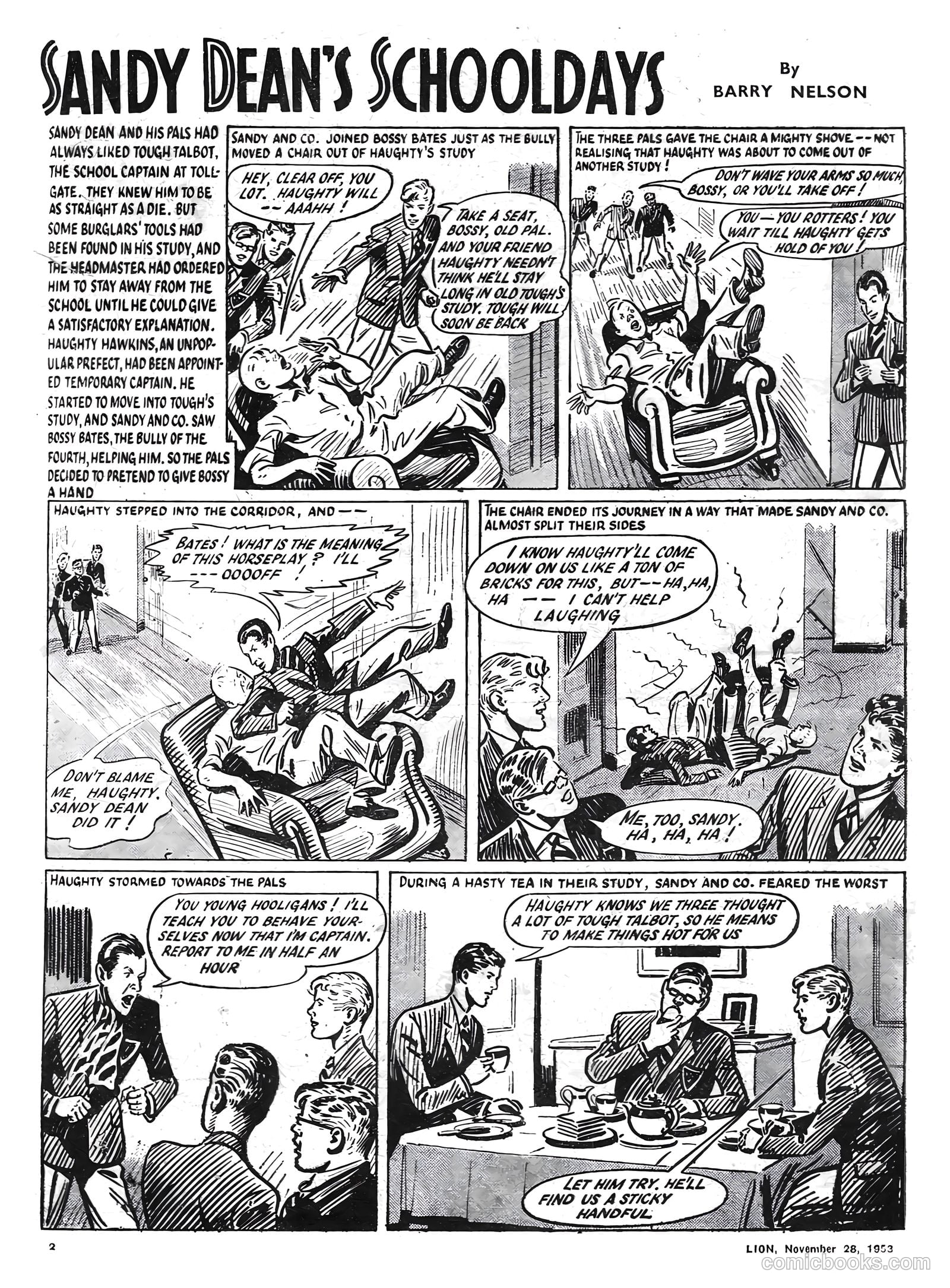 Lion #93 (1953) — page 2 of 24