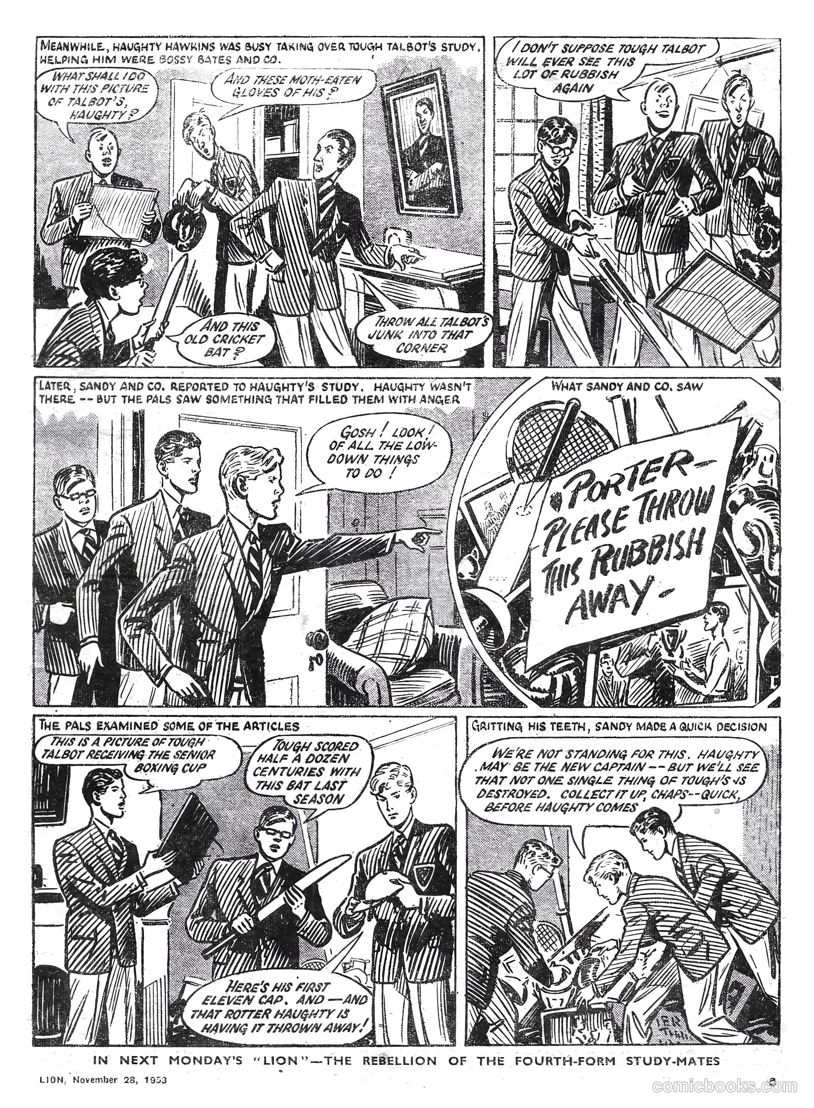 Lion #93 (1953) — page 3 of 24
