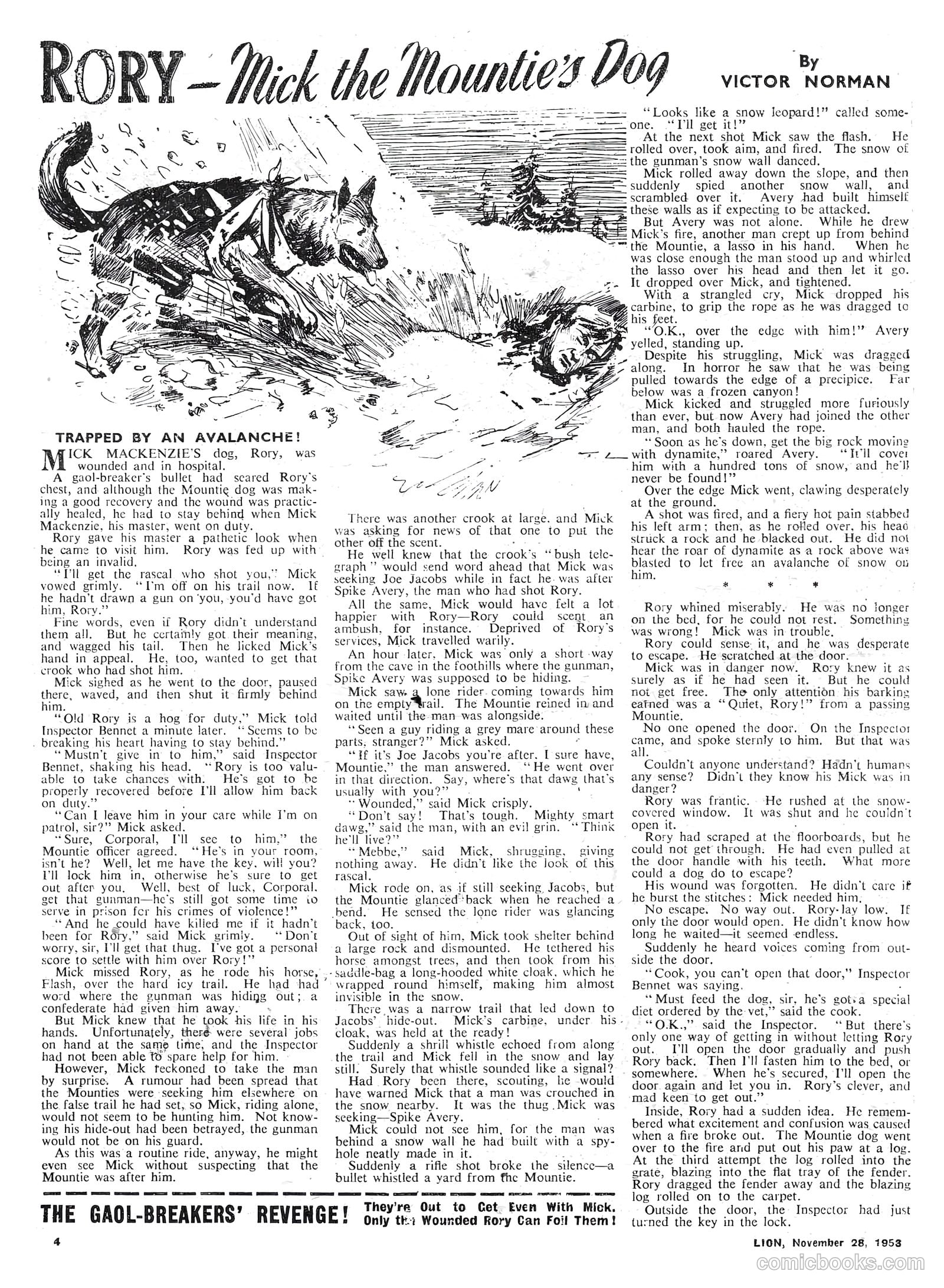 Lion #93 (1953) — page 4 of 24