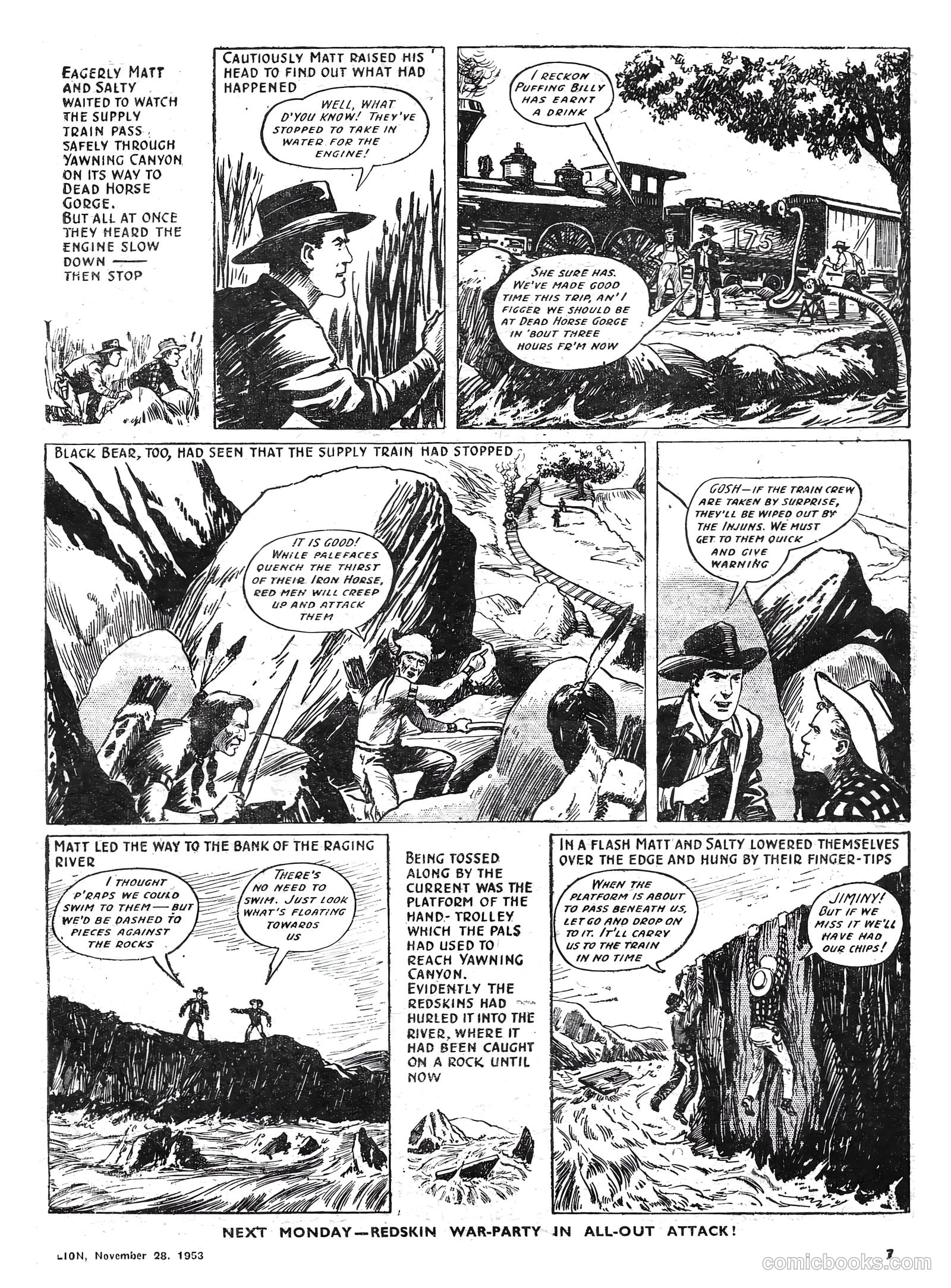 Lion #93 (1953) — page 7 of 24