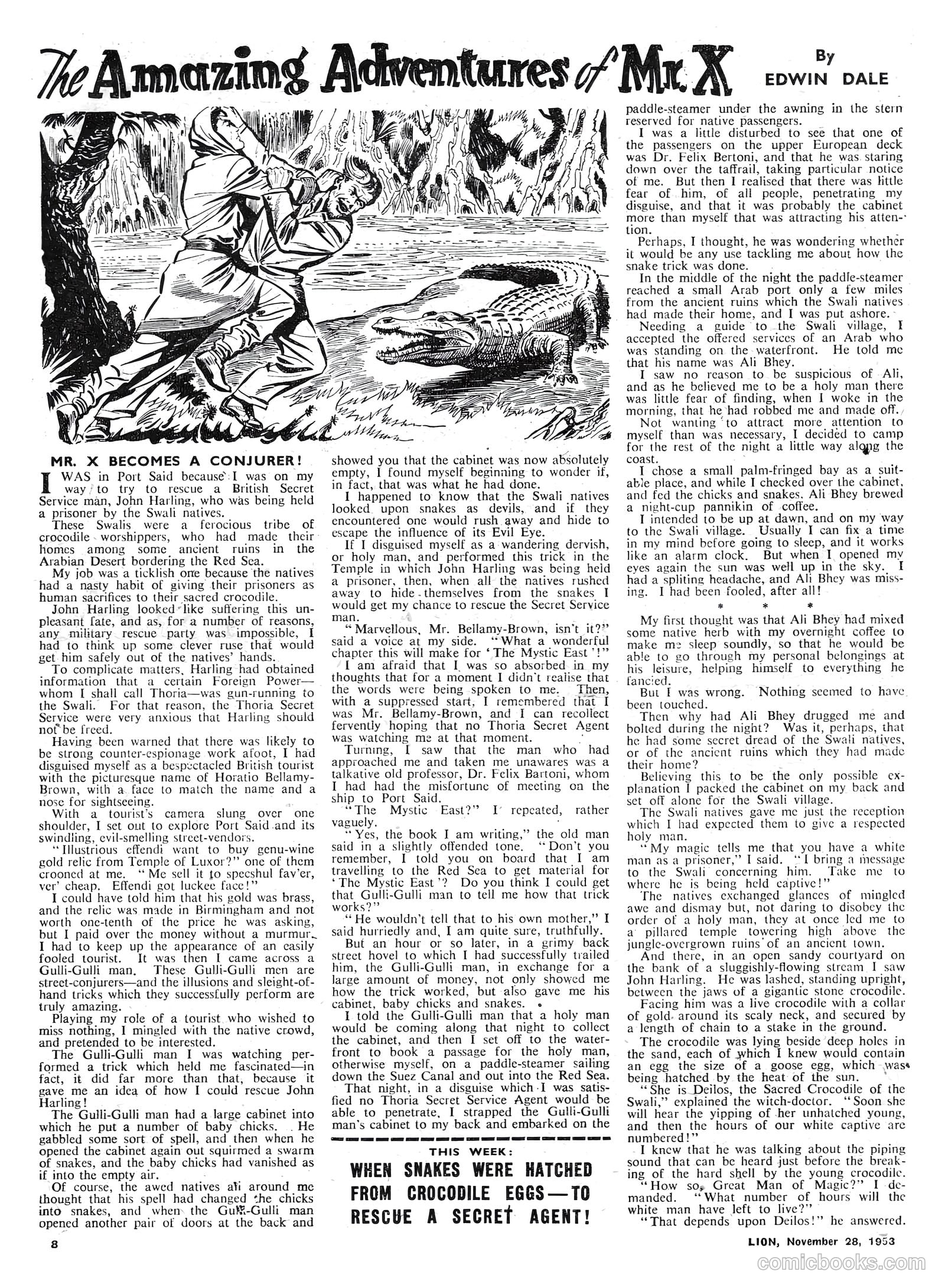 Lion #93 (1953) — page 8 of 24