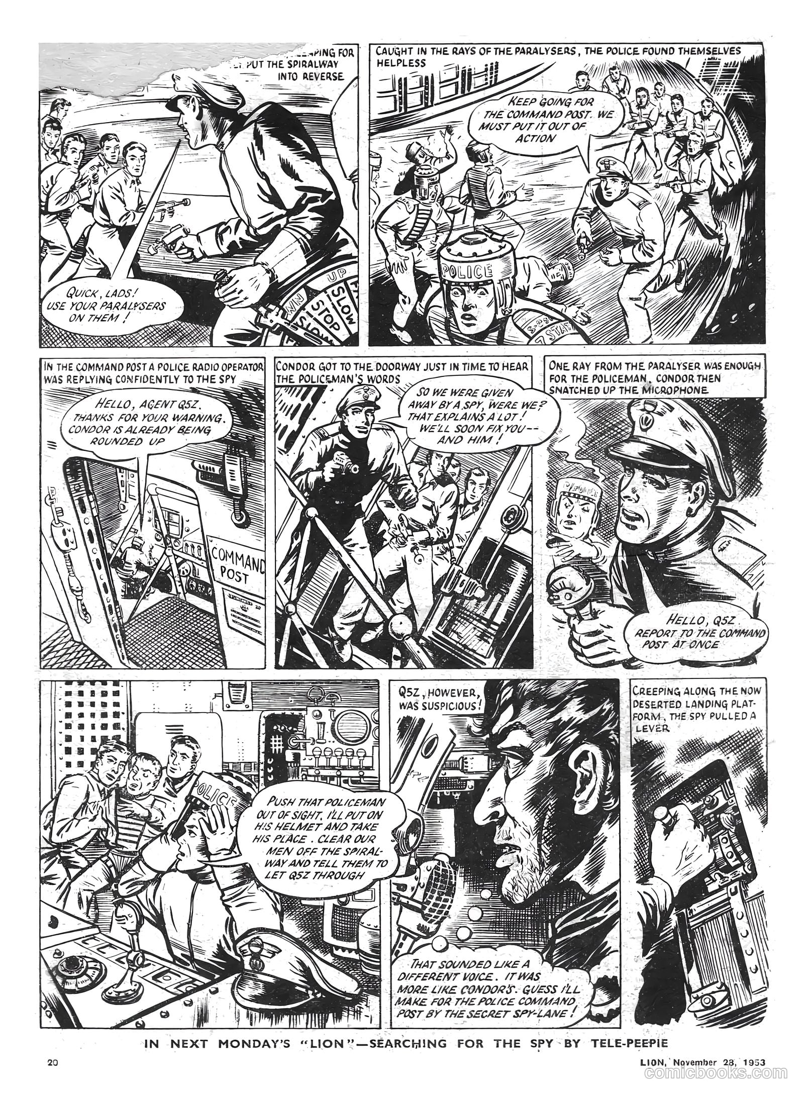 Lion #93 (1953) — page 24 of 24