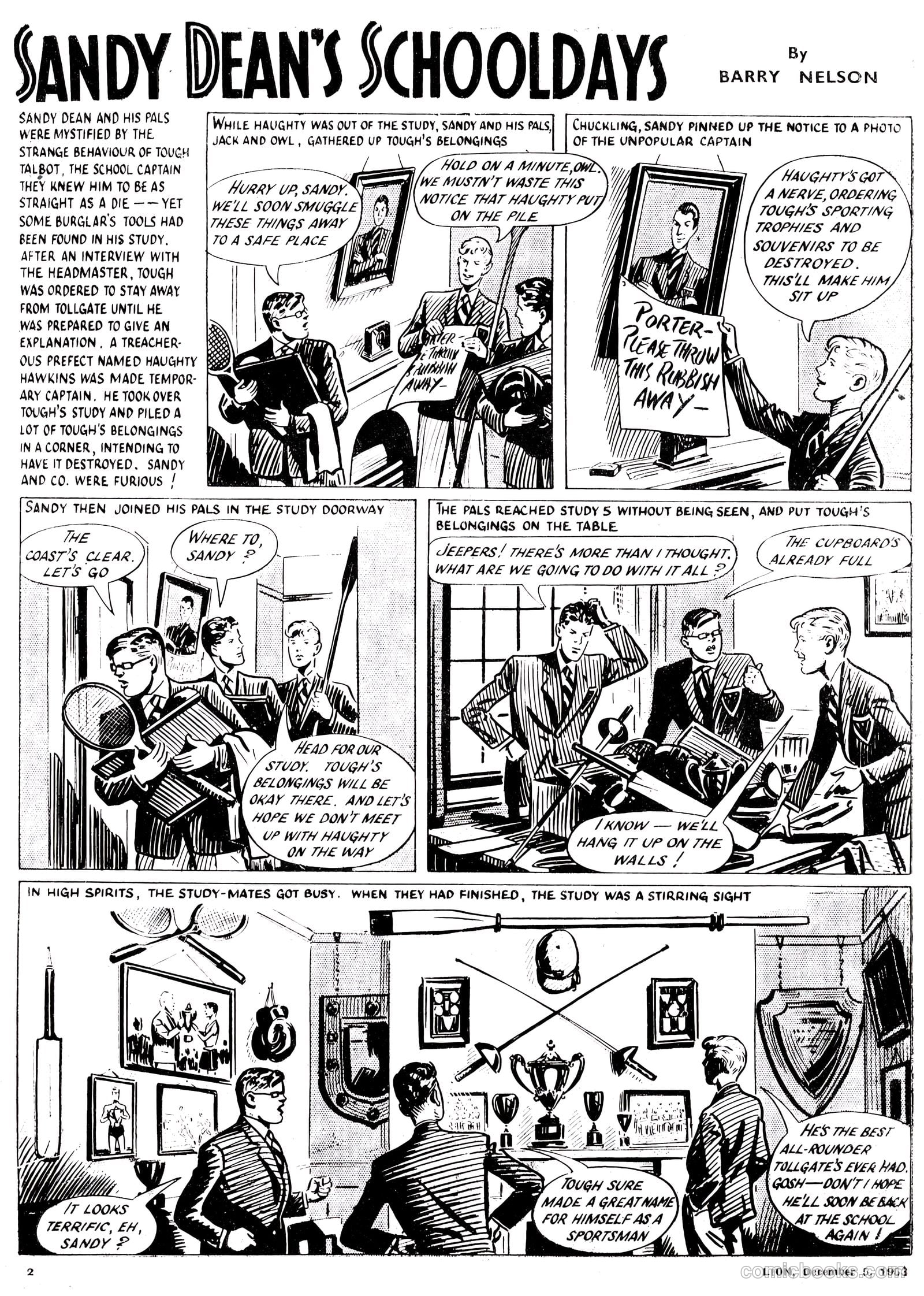 Lion #94 (1953) — page 2 of 20