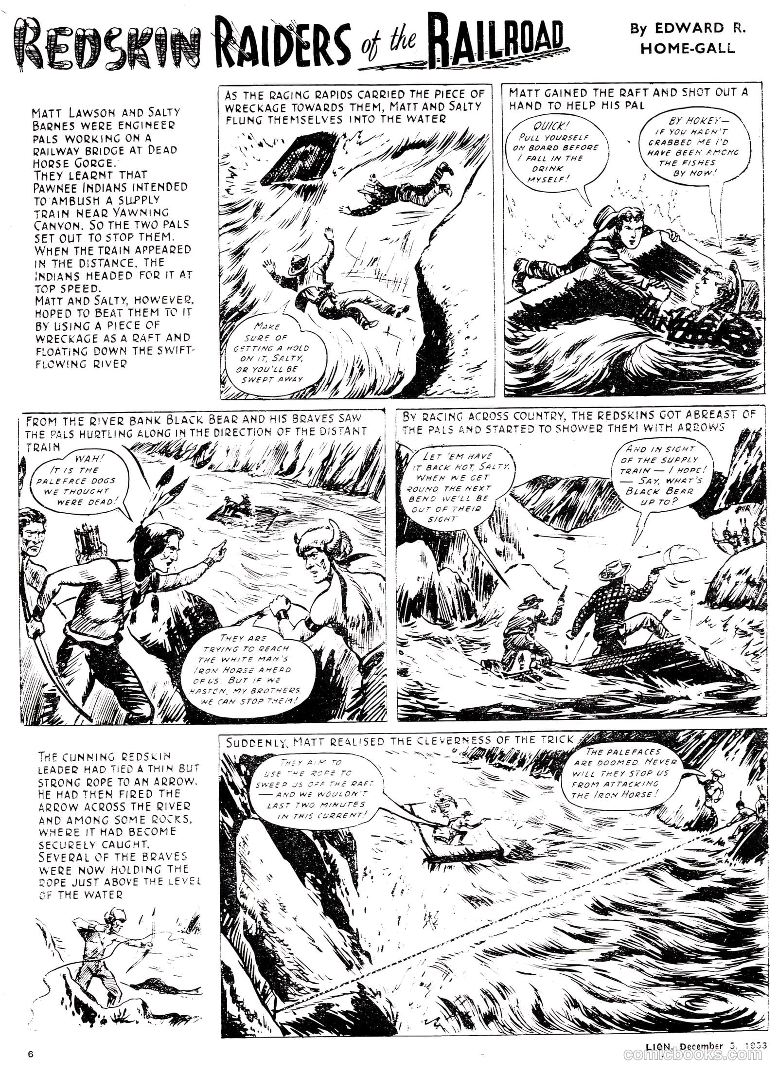 Lion #94 (1953) — page 6 of 20