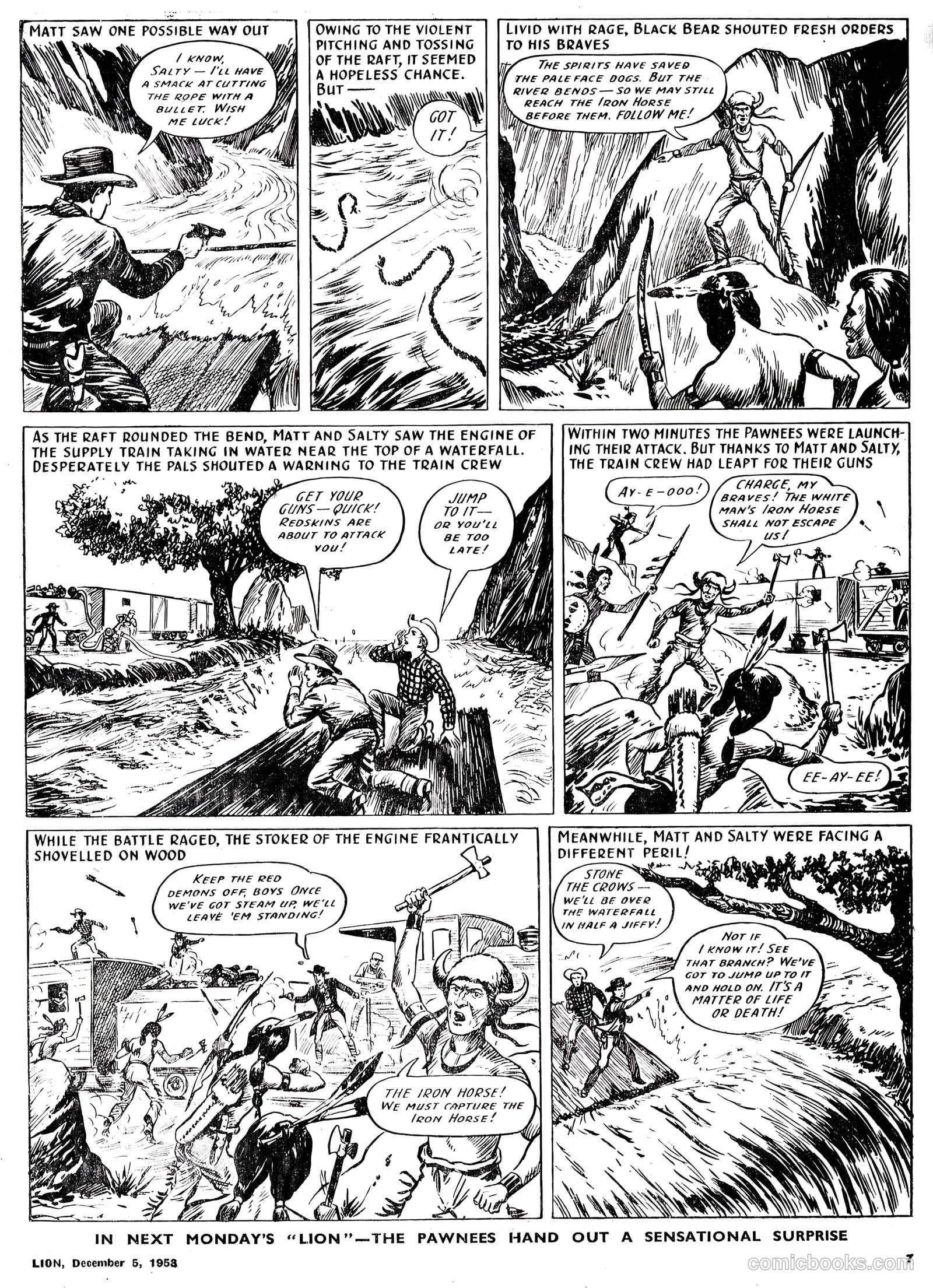 Lion #94 (1953) — page 7 of 20
