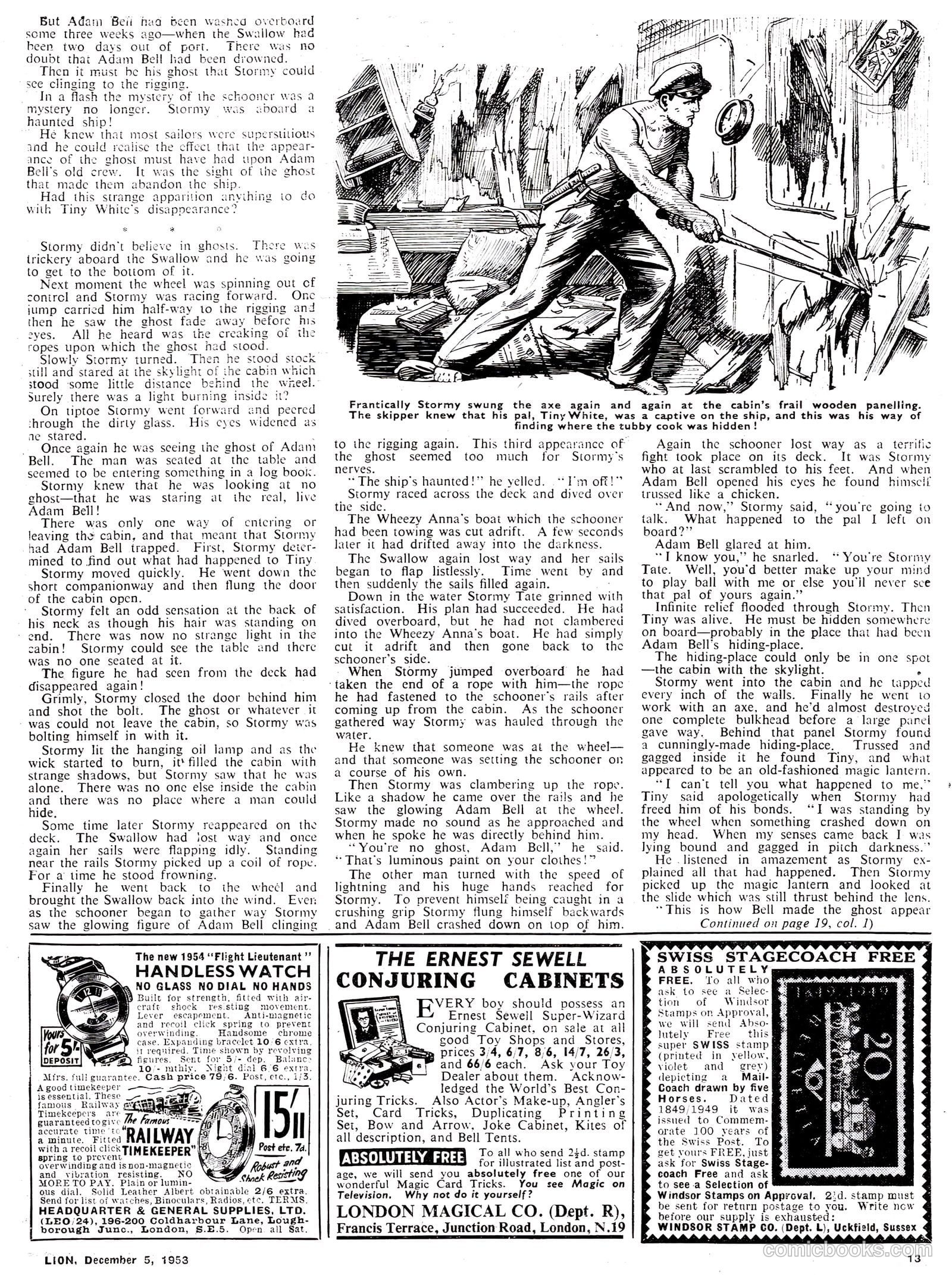 Lion #94 (1953) — page 13 of 20