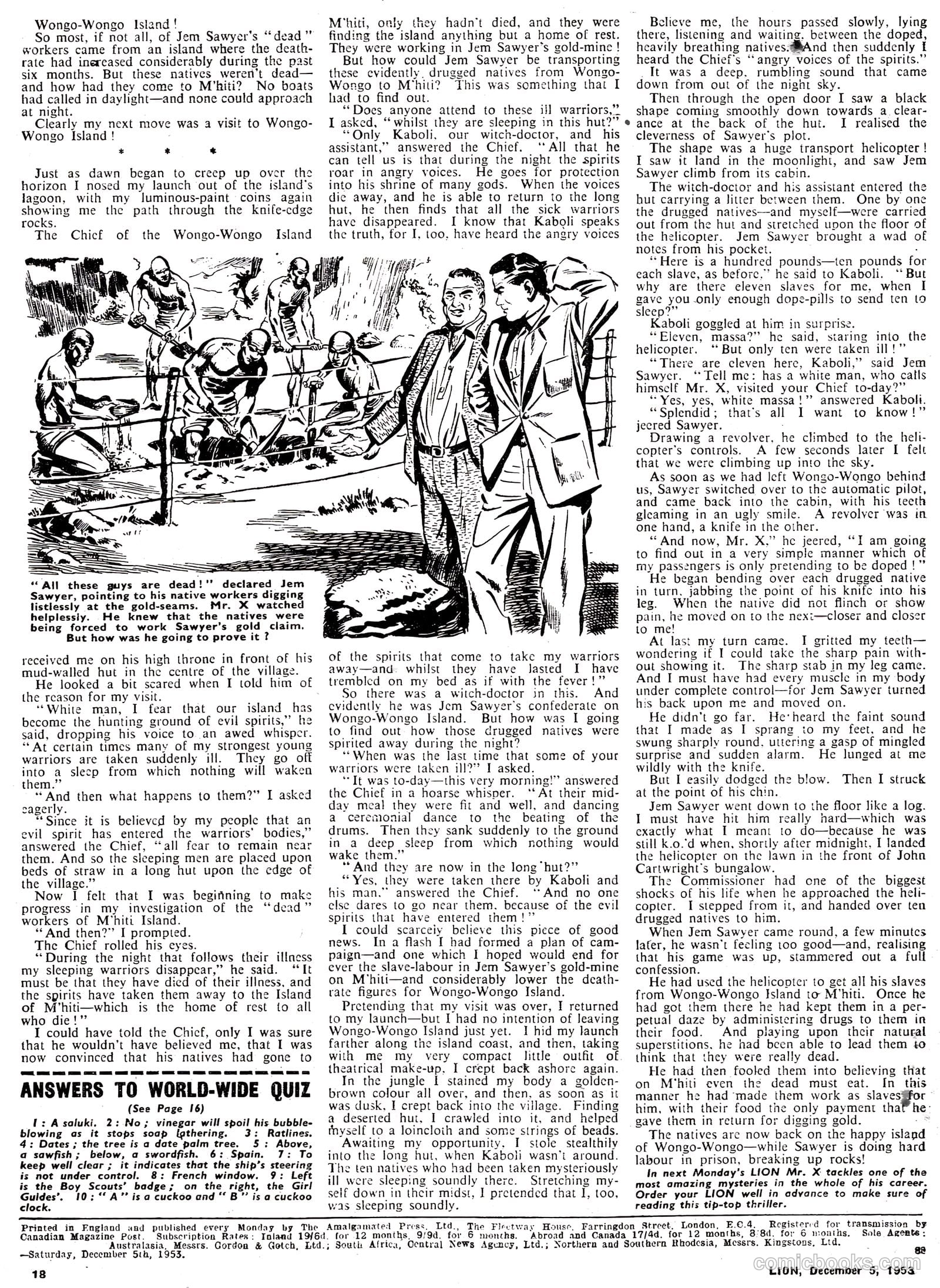 Lion #94 (1953) — page 18 of 20