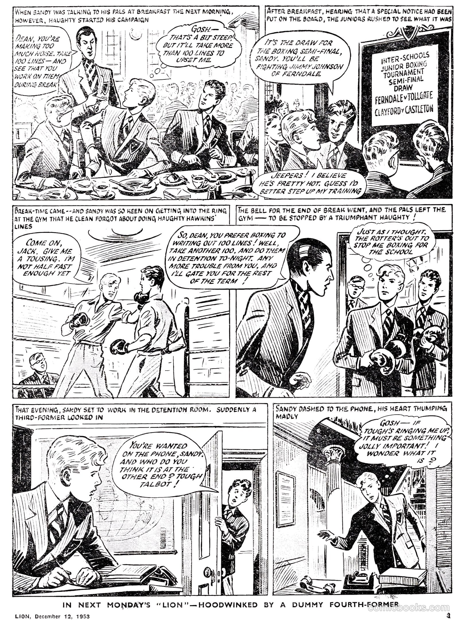 Lion #95 (1953) — page 3 of 20