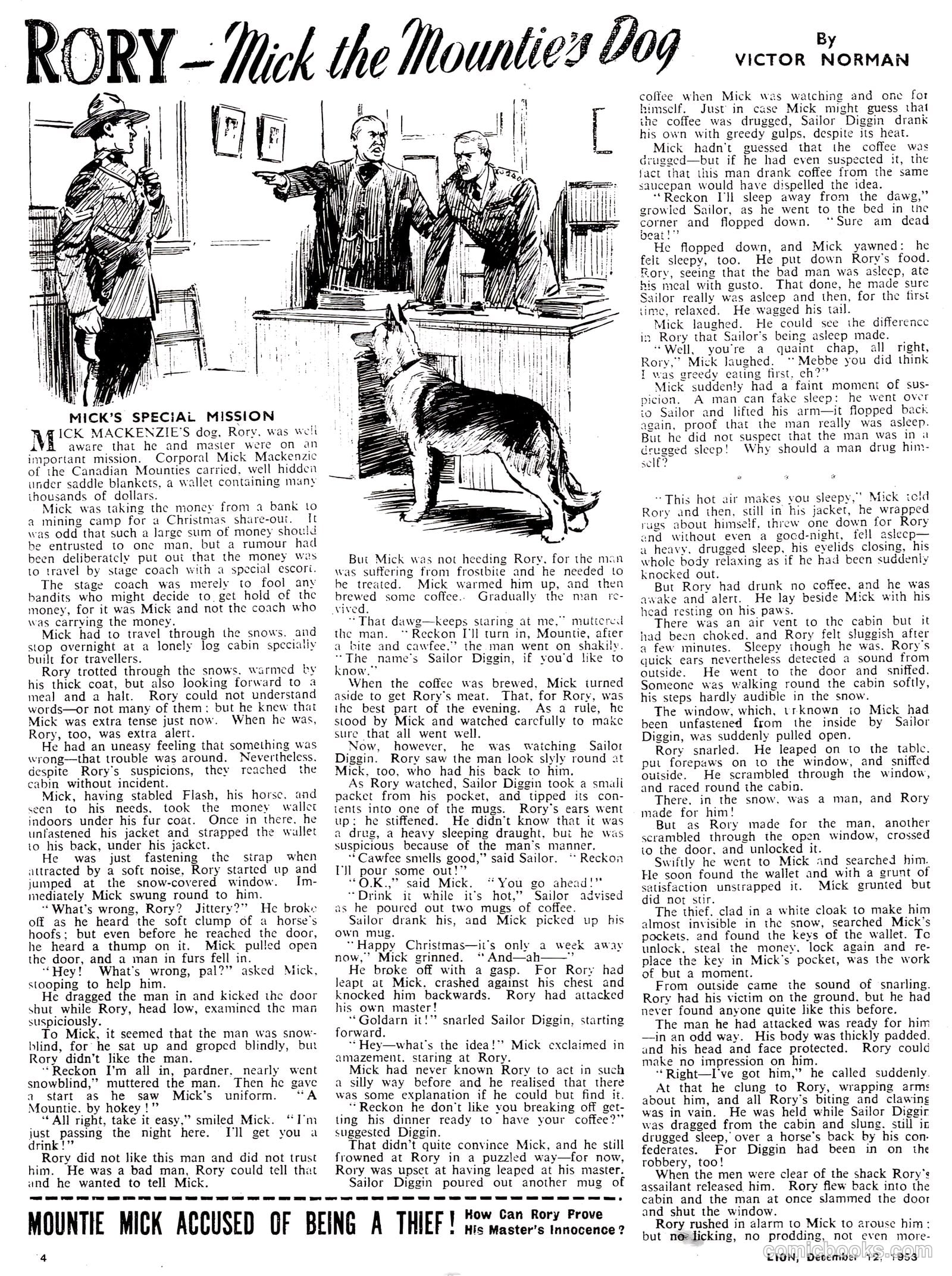 Lion #95 (1953) — page 4 of 20