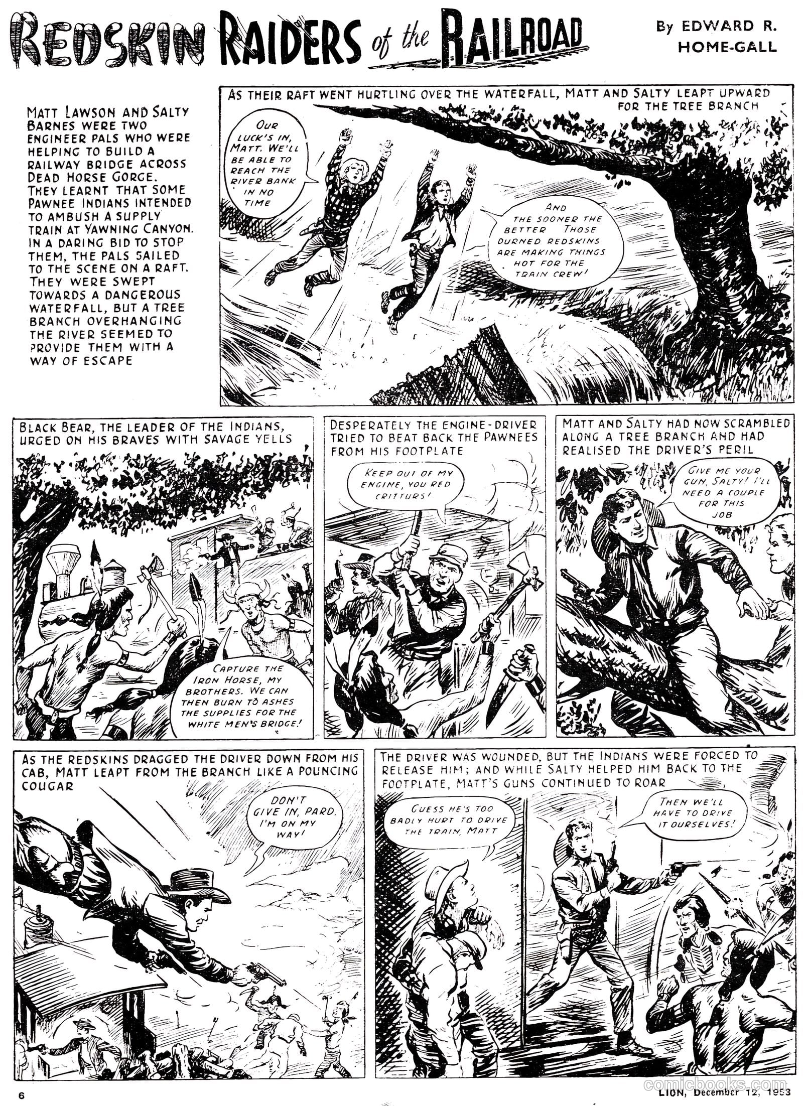 Lion #95 (1953) — page 6 of 20