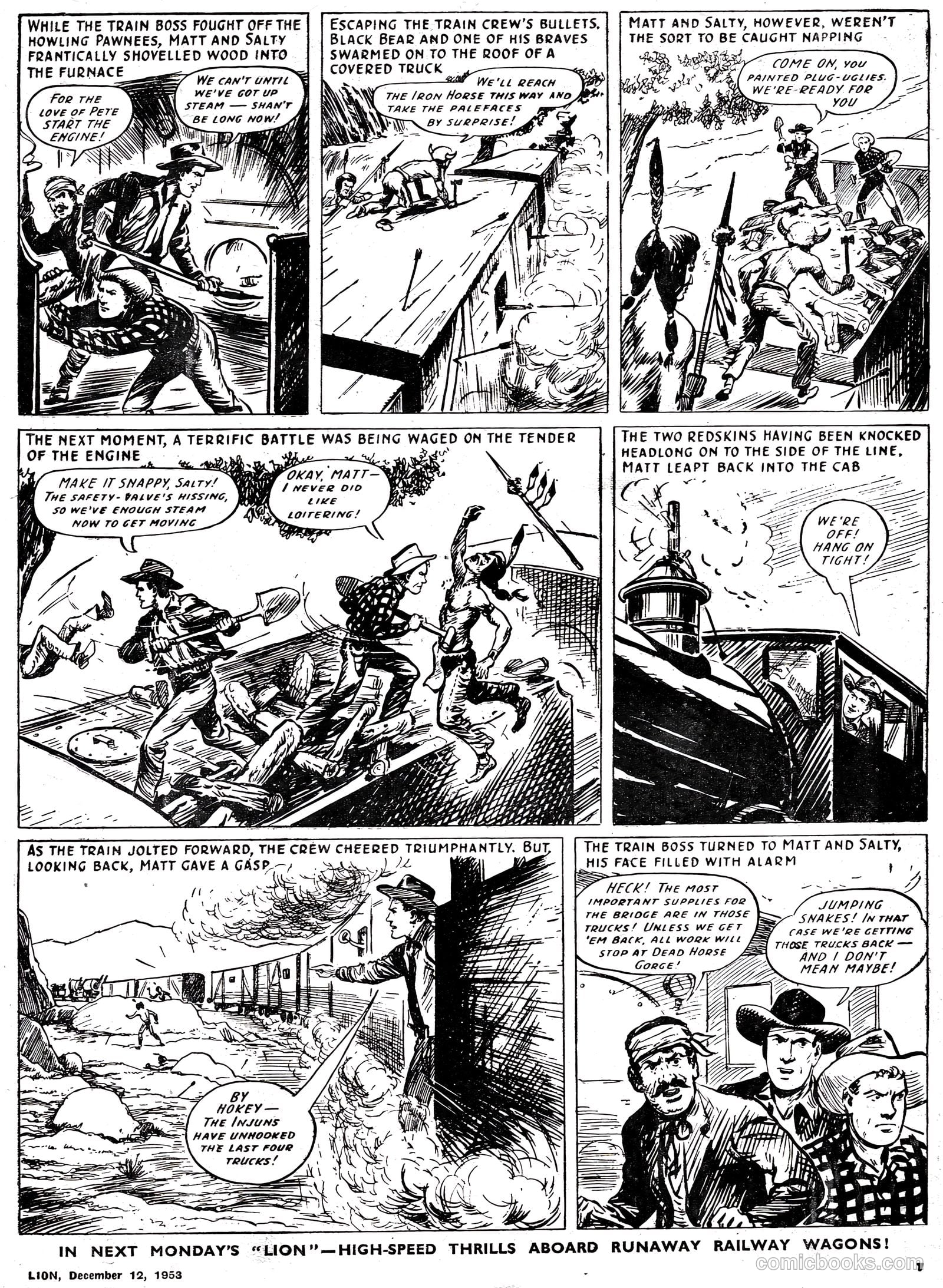Lion #95 (1953) — page 7 of 20