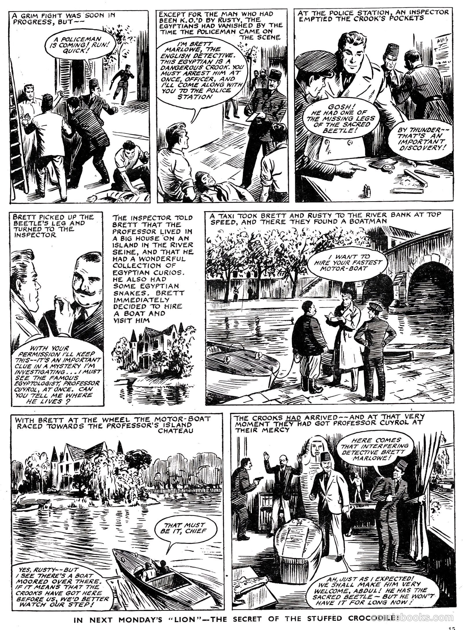 Lion #95 (1953) — page 15 of 20