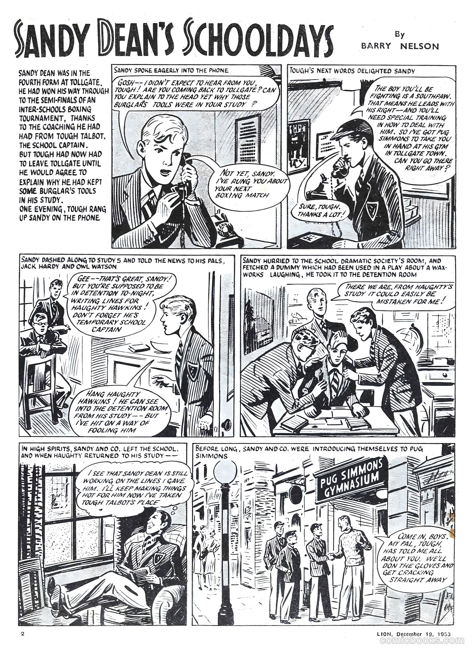 Lion #96 (1953) — page 2 of 20