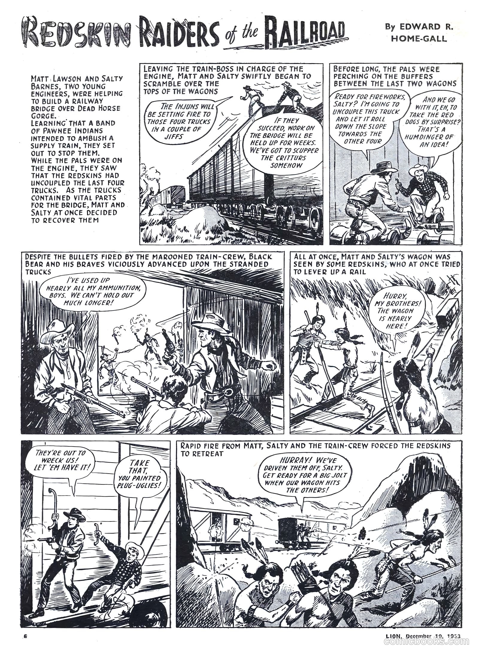 Lion #96 (1953) — page 6 of 20