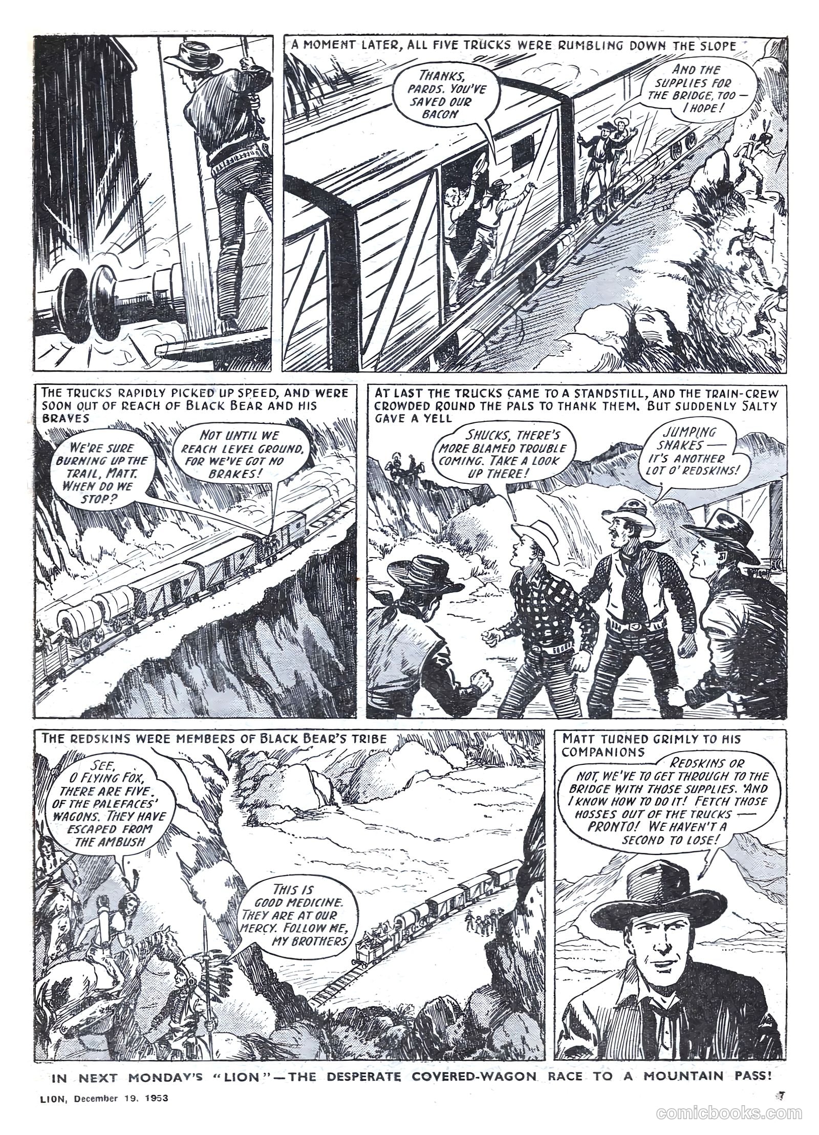 Lion #96 (1953) — page 7 of 20
