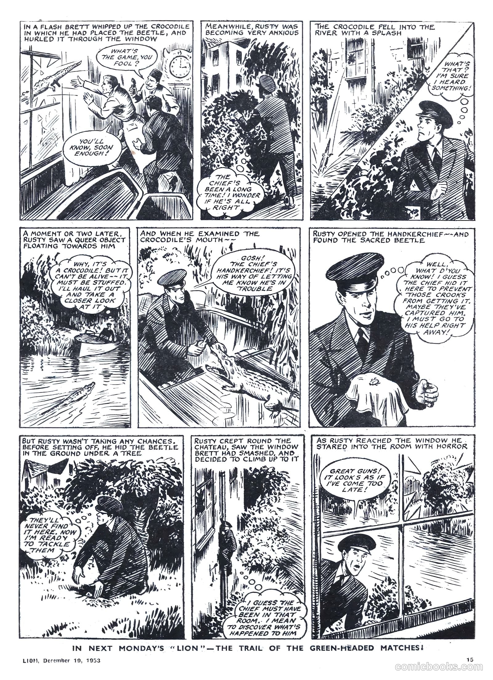 Lion #96 (1953) — page 15 of 20
