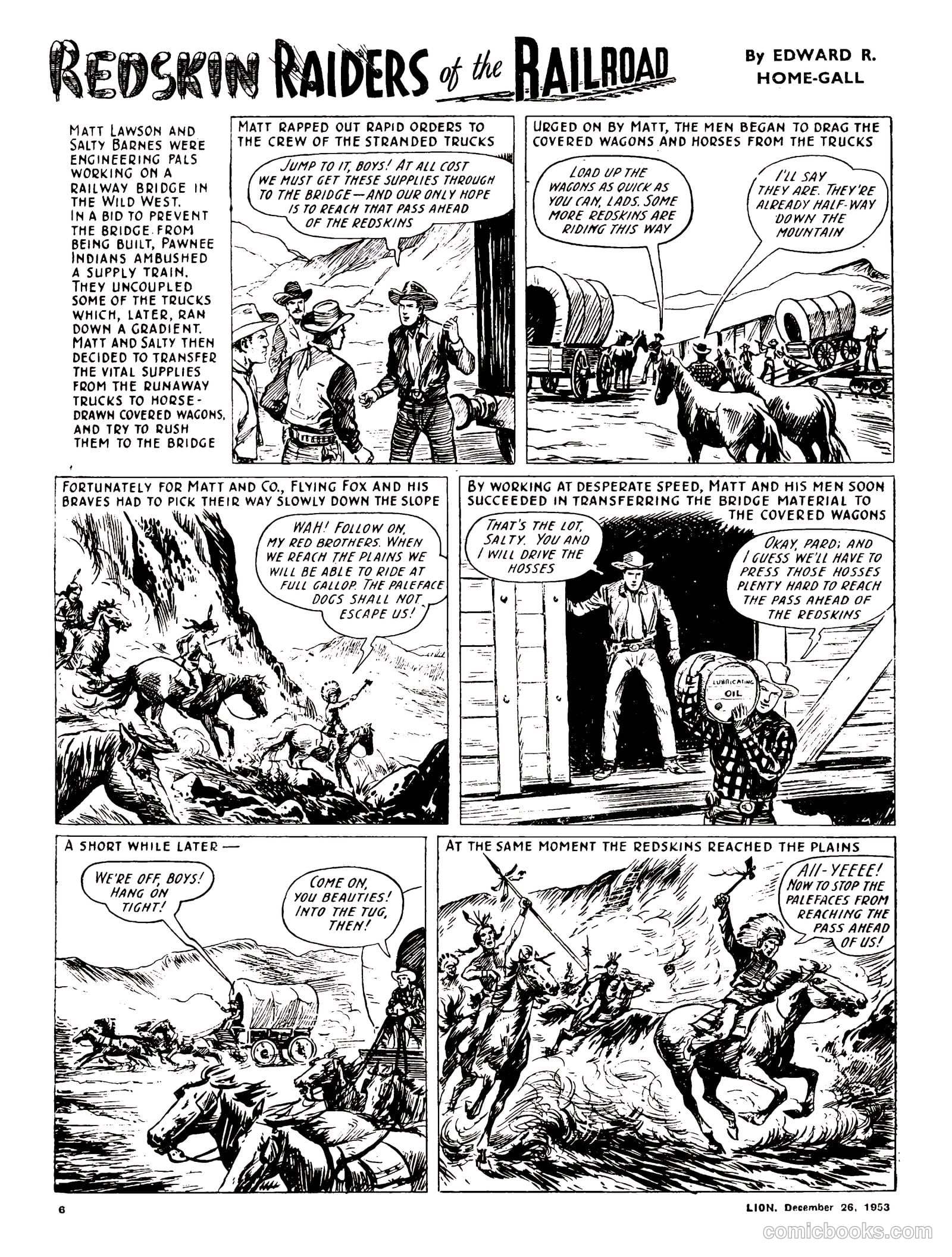 Lion #97 (1953) — page 6 of 20
