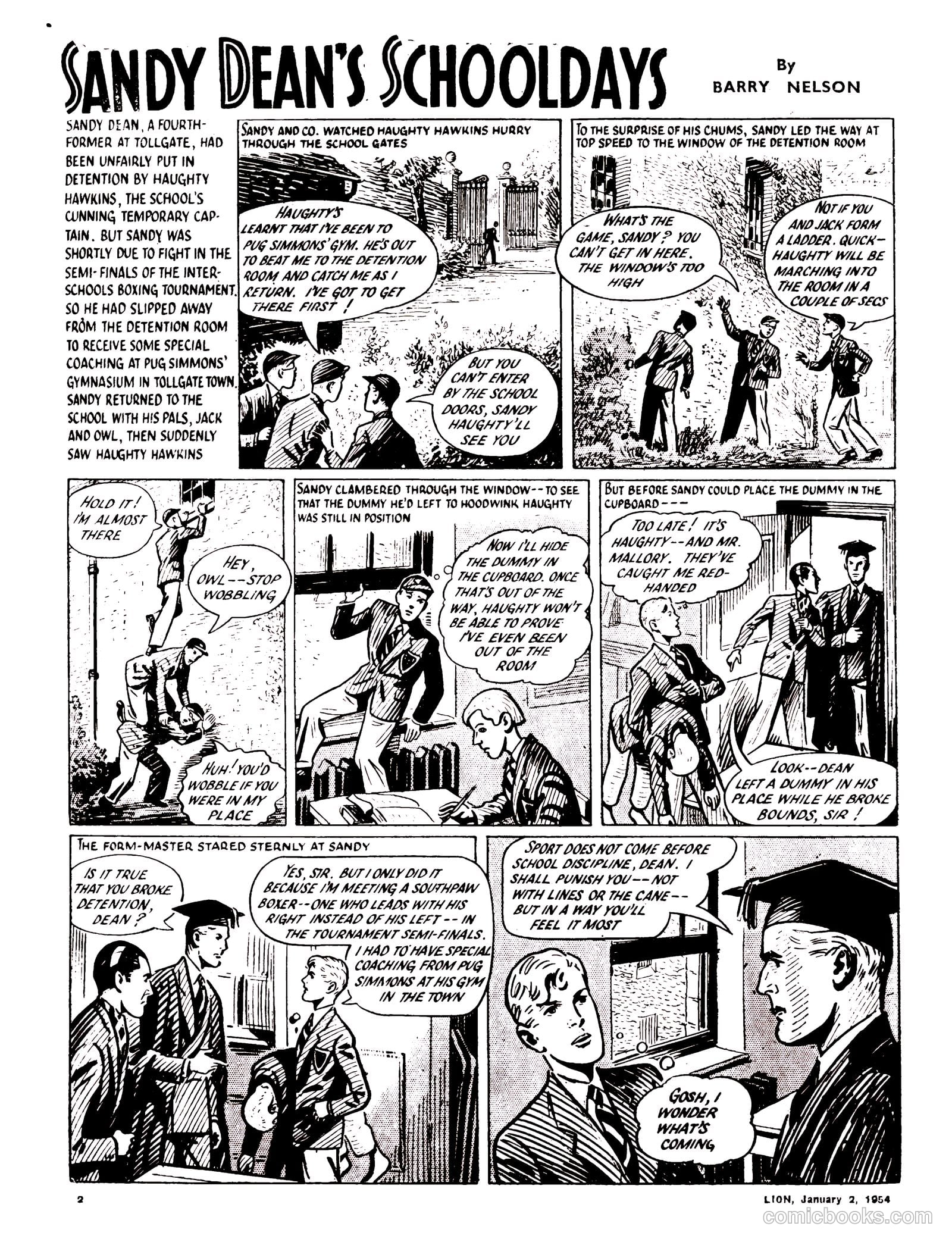 Lion #98 (1954) — page 2 of 20