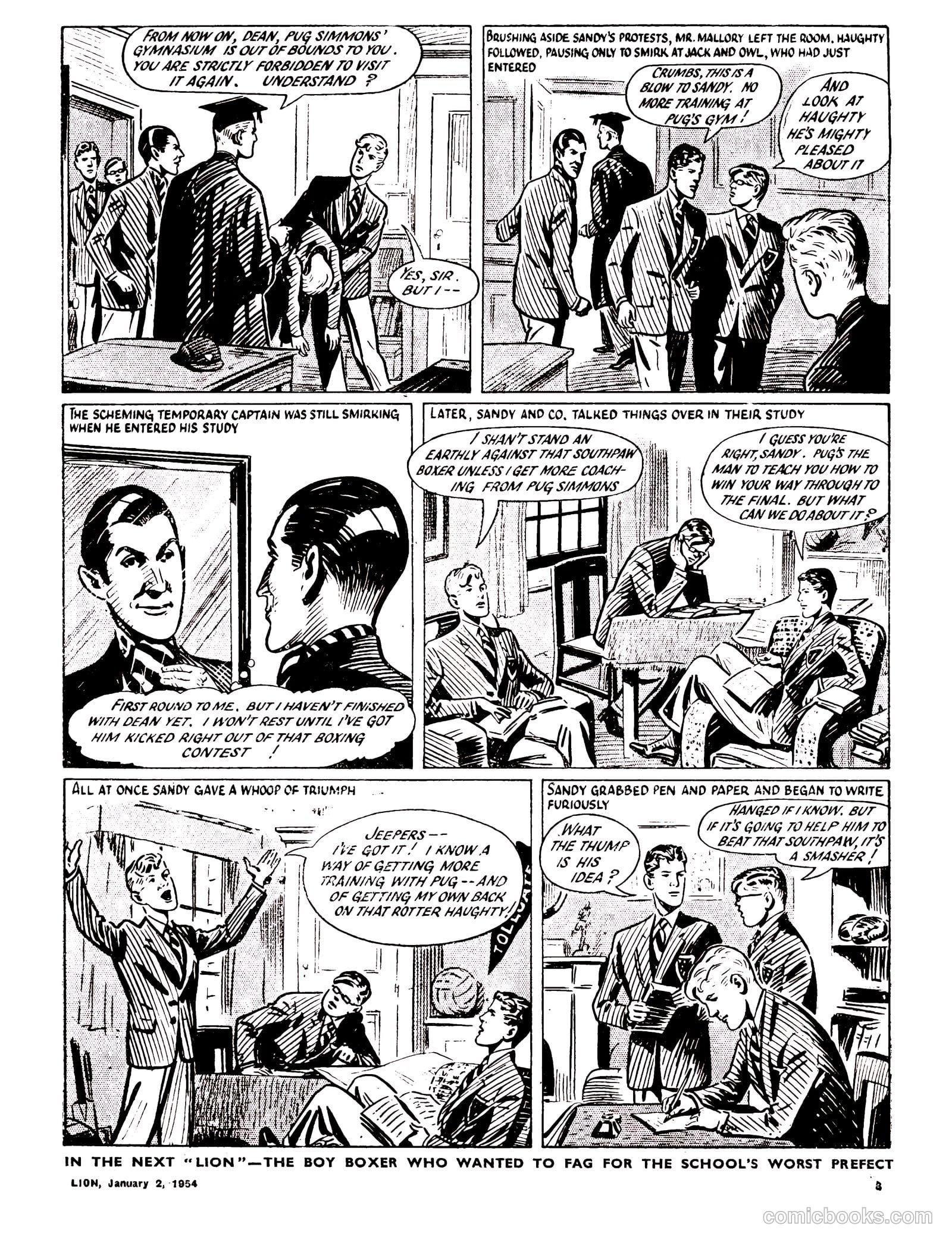 Lion #98 (1954) — page 3 of 20