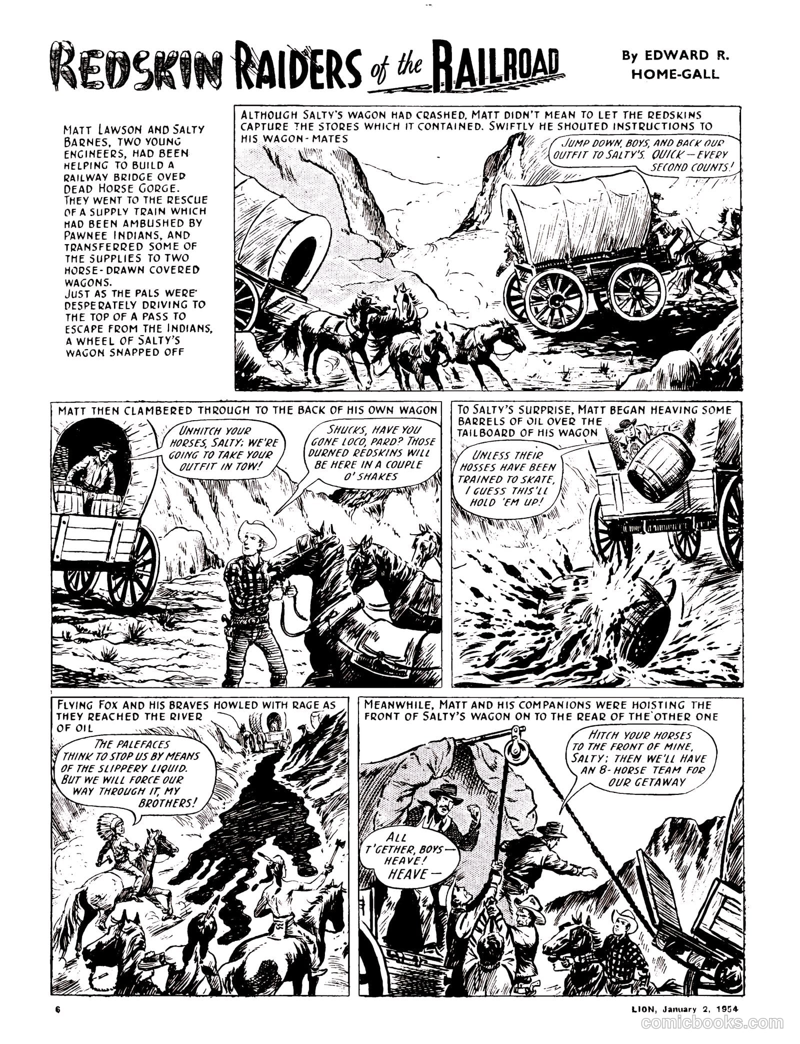 Lion #98 (1954) — page 6 of 20