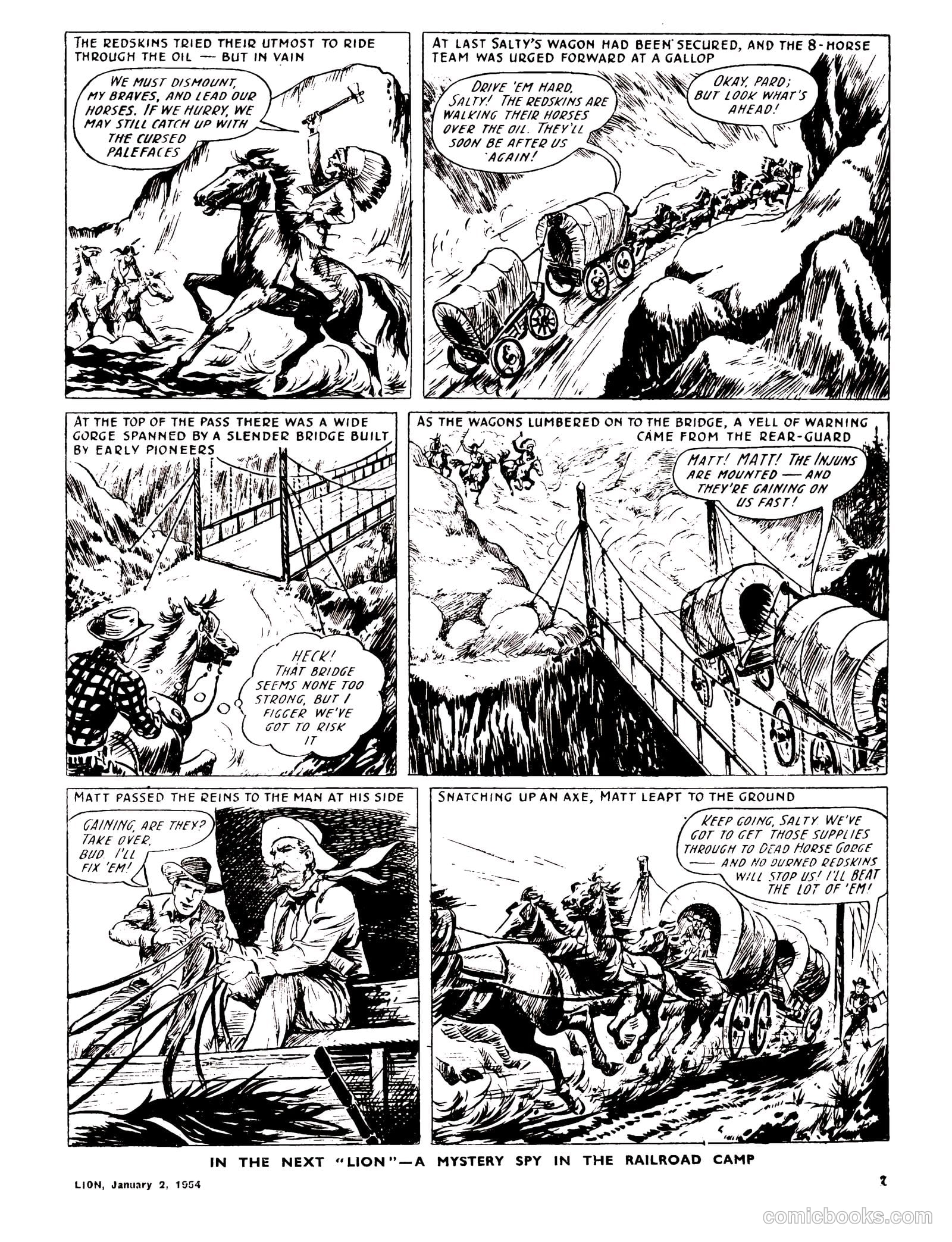 Lion #98 (1954) — page 7 of 20